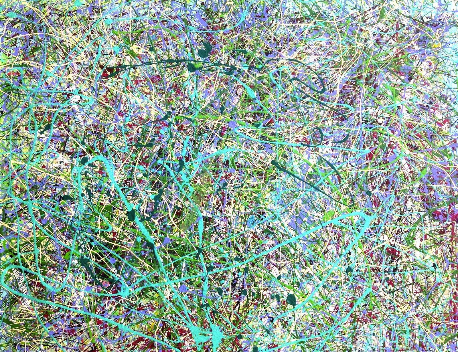 Original 53 x 32 x 3 abstract expressionism signed original fine art modern nyc contemporary street art colorful