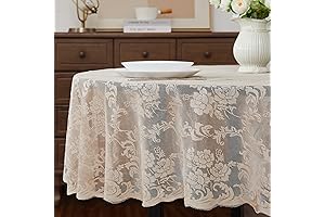 WARM HOME DESIGNS – Mother’s Day Tablecloths for Round Tables (70 inches)
