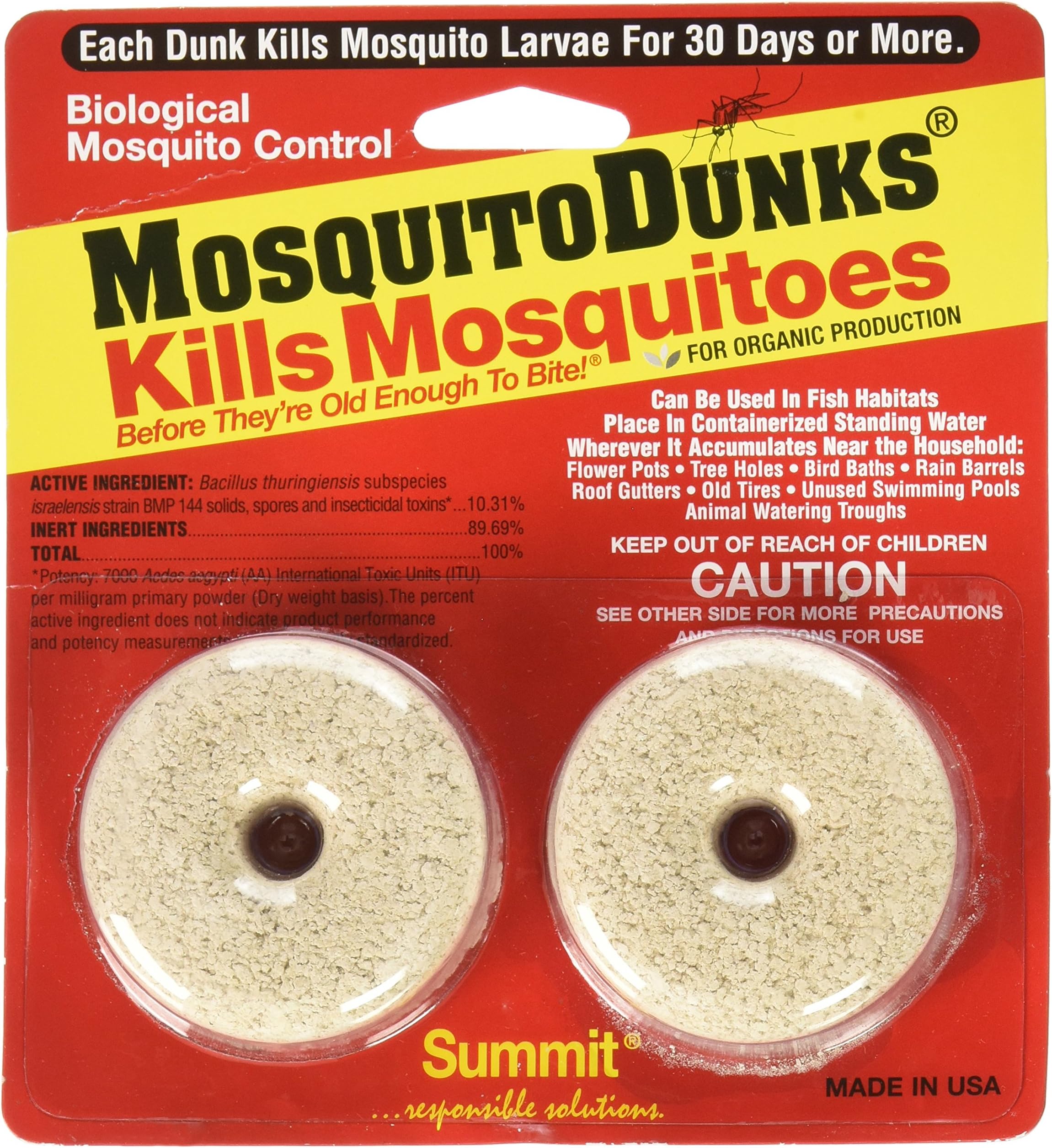Mosquito Dunks