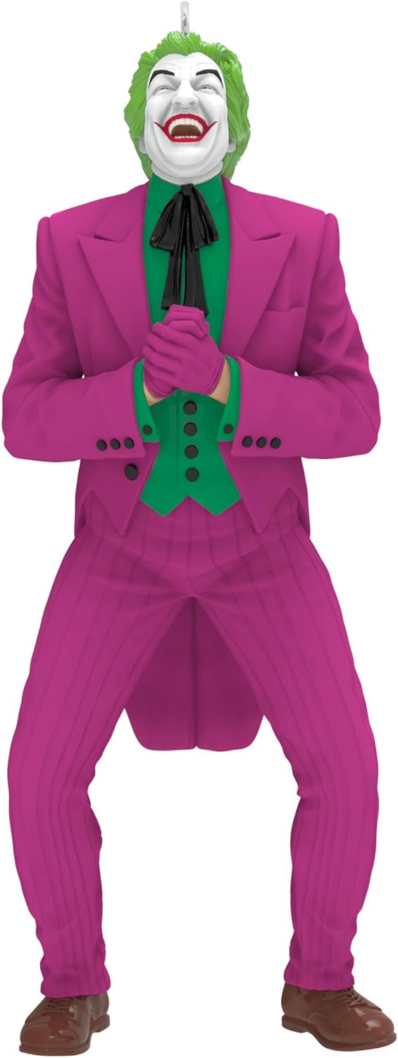 Hallmark Keepsake Batman Christmas Ornament, Batman The Classic TV Series The Joker, Gifts for DC Comics Fans
