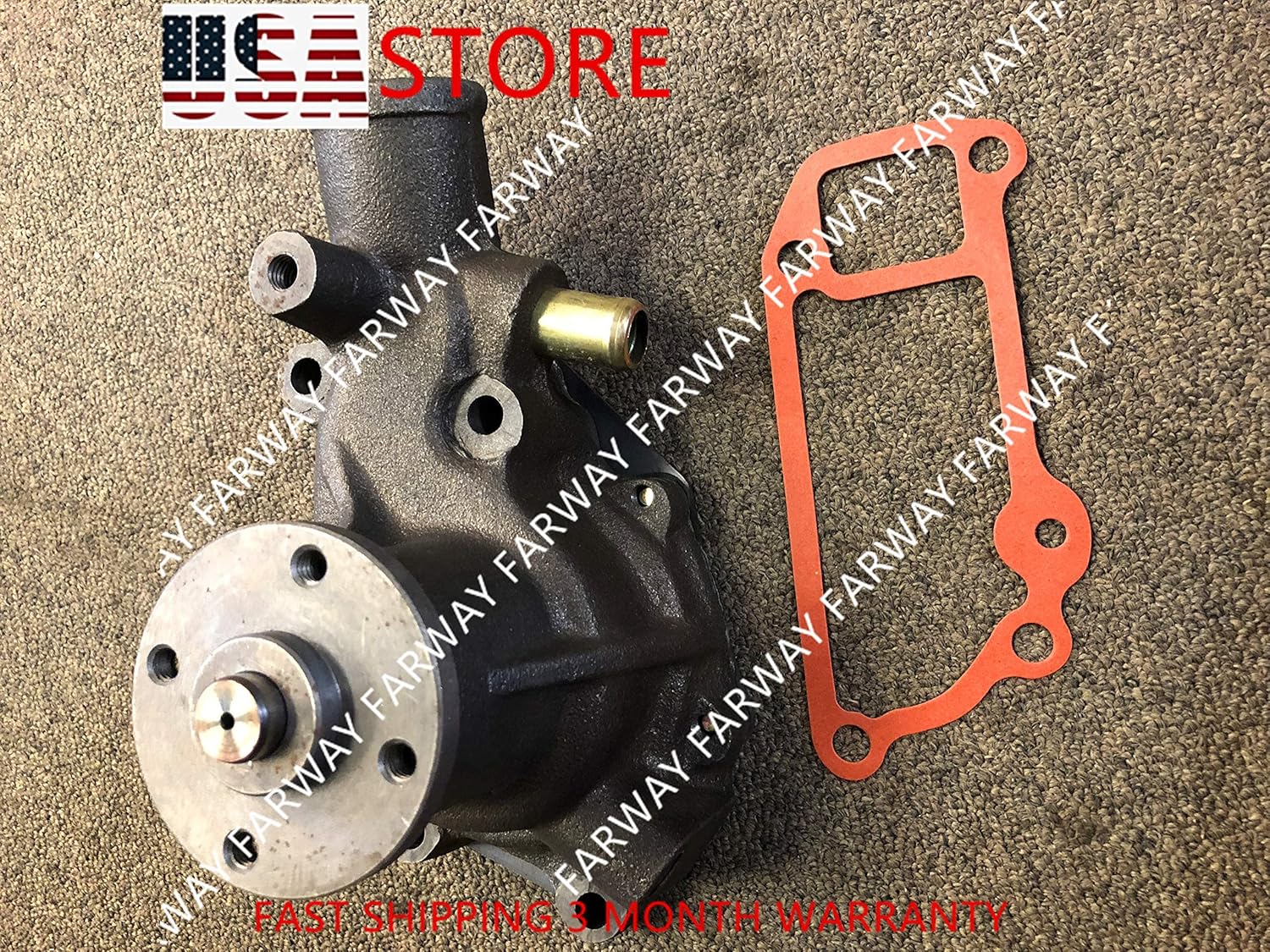 8-94376865-0 Water Pump Fits Isuzu 4BD1 Hitachi EX120-2 EX100 Sumitomo SH120