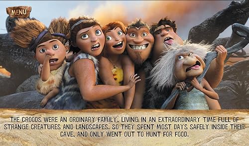 The Croods Movie Storybook
