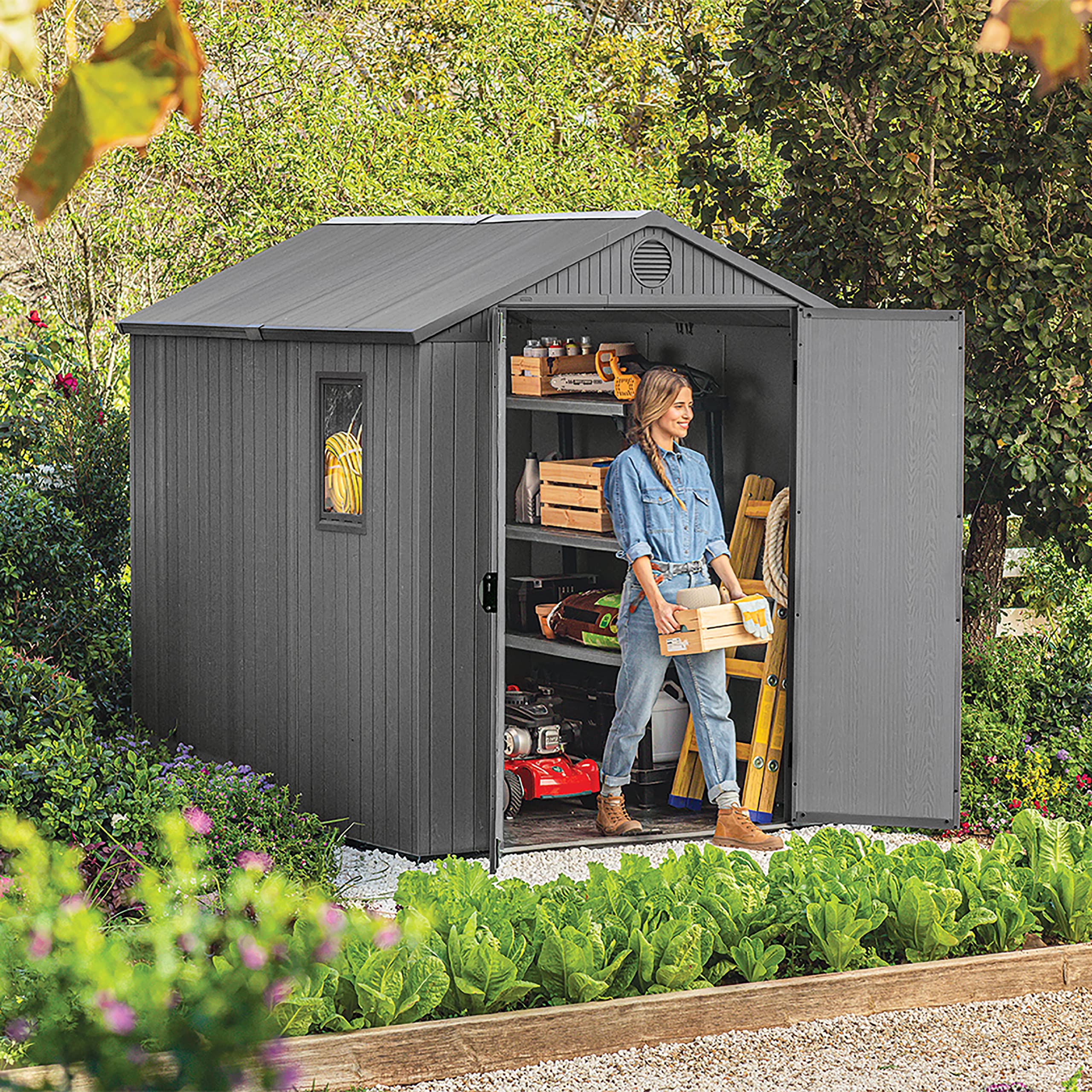 KETER - ABRI Darwin 68-4,5m² - Gris