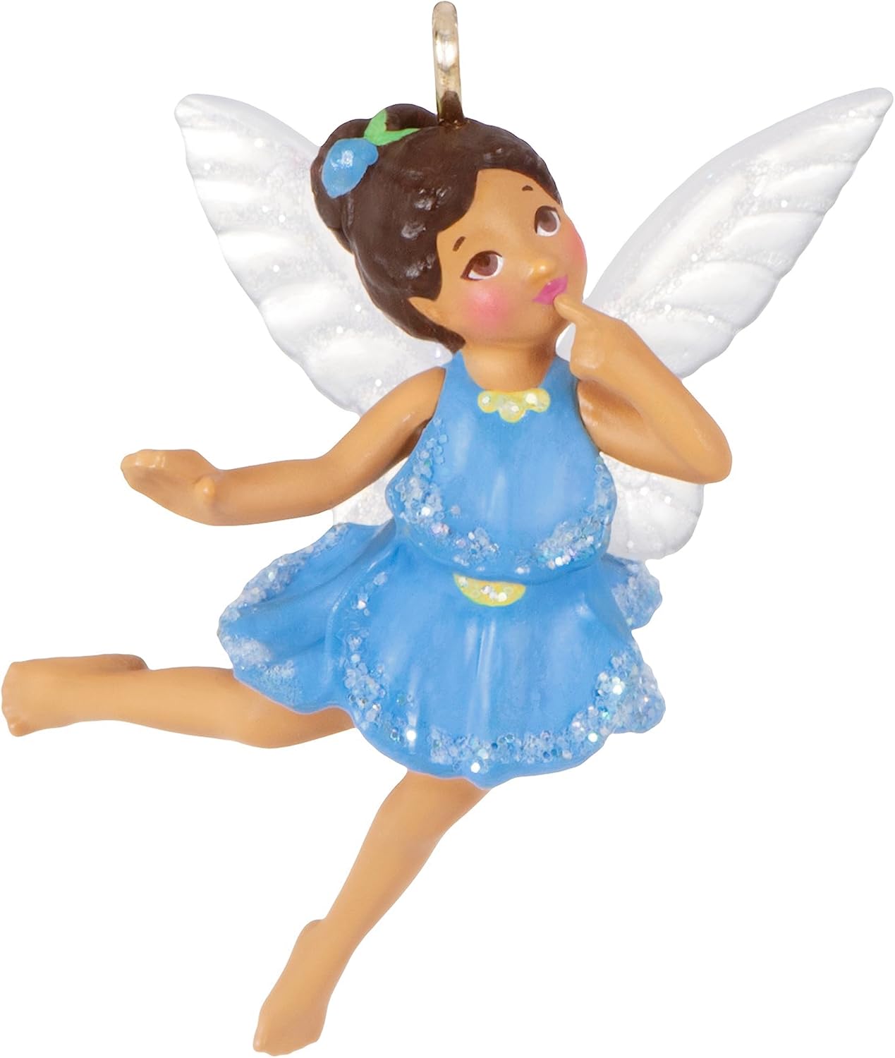 Hallmark Keepsake 1.125" Miniature Christmas Ornament 2023, Mini Petite Pansy Fairy