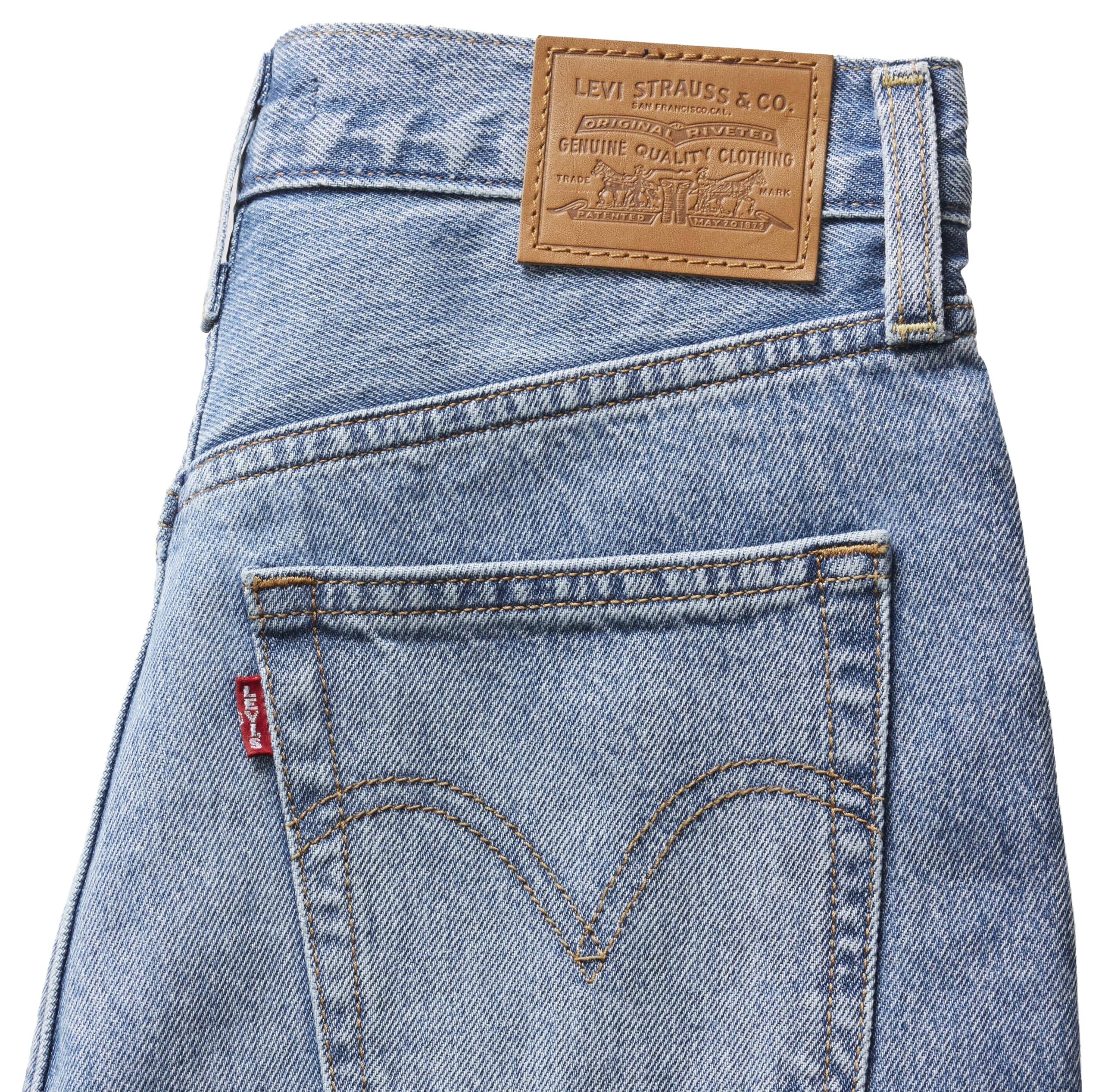 Levi'S Ribcage Wide Leg Vaqueros Mujer