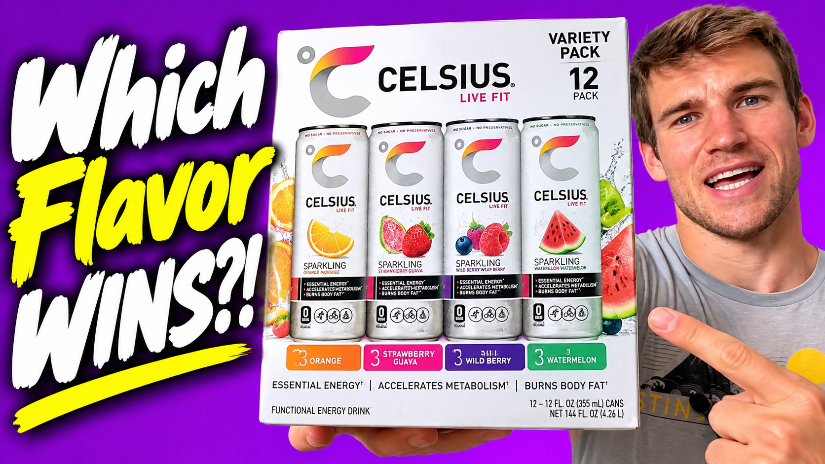 Culubell Premium CLシリーズ 5点セット Watch CELSIUS Variety Pack - Which Flavor Is REALLY the Best? on