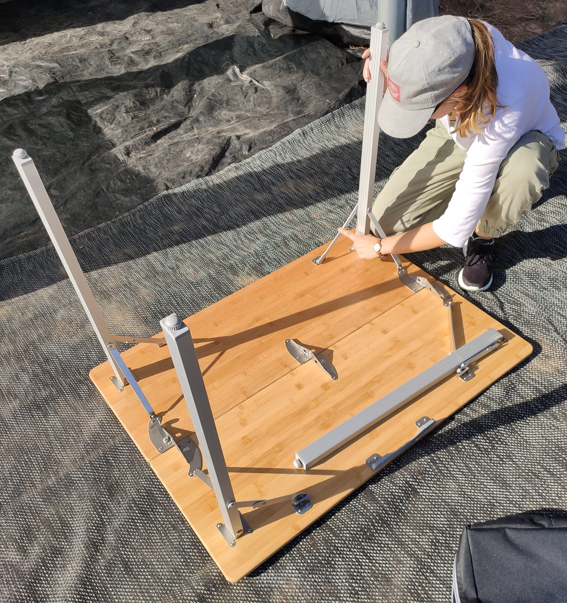Soplair Table Valise Bamboo 4 Personnes