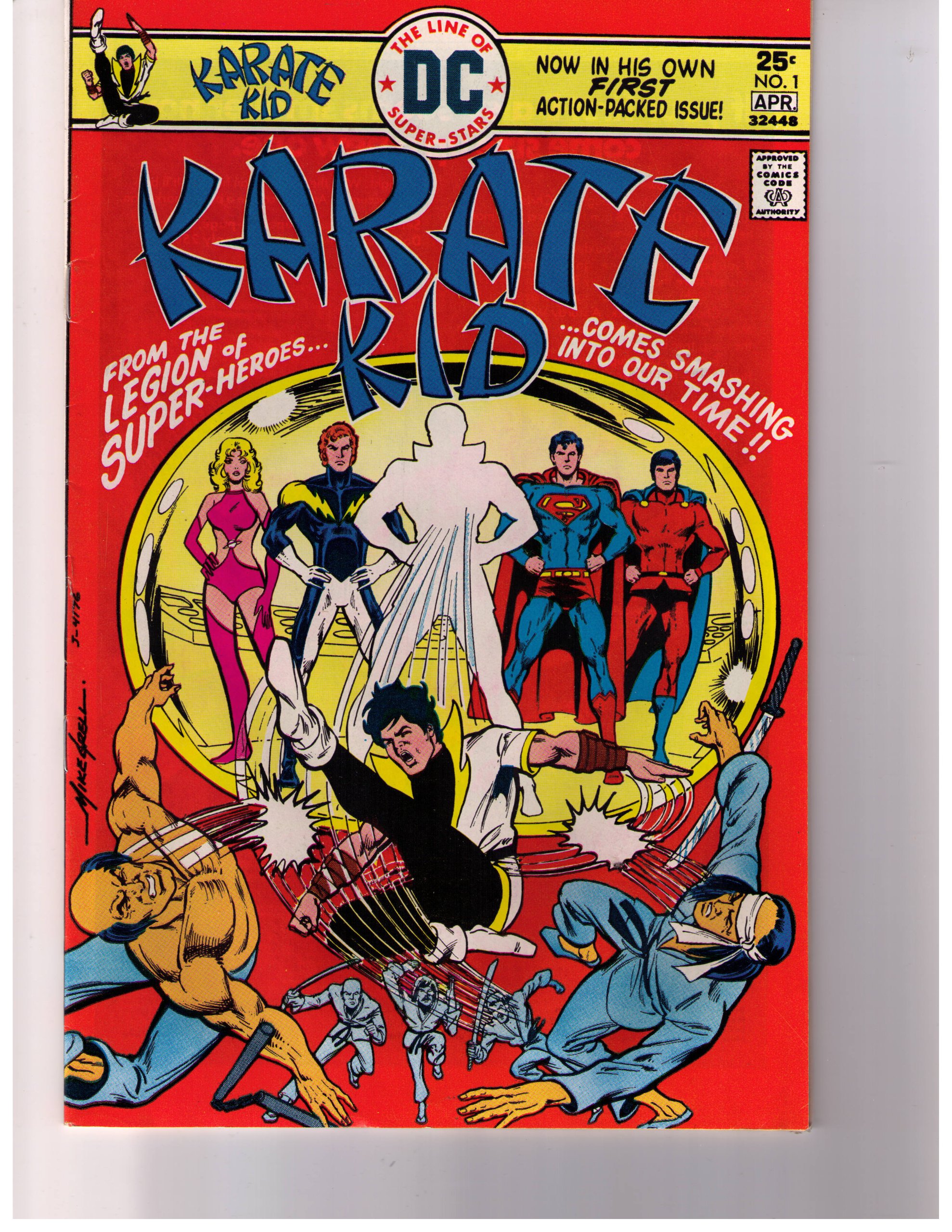 Karate Kid Vol. 1 No. 1 Apr. 1976 (Now in his own FIRST action-packed issue!, Vol. 1)