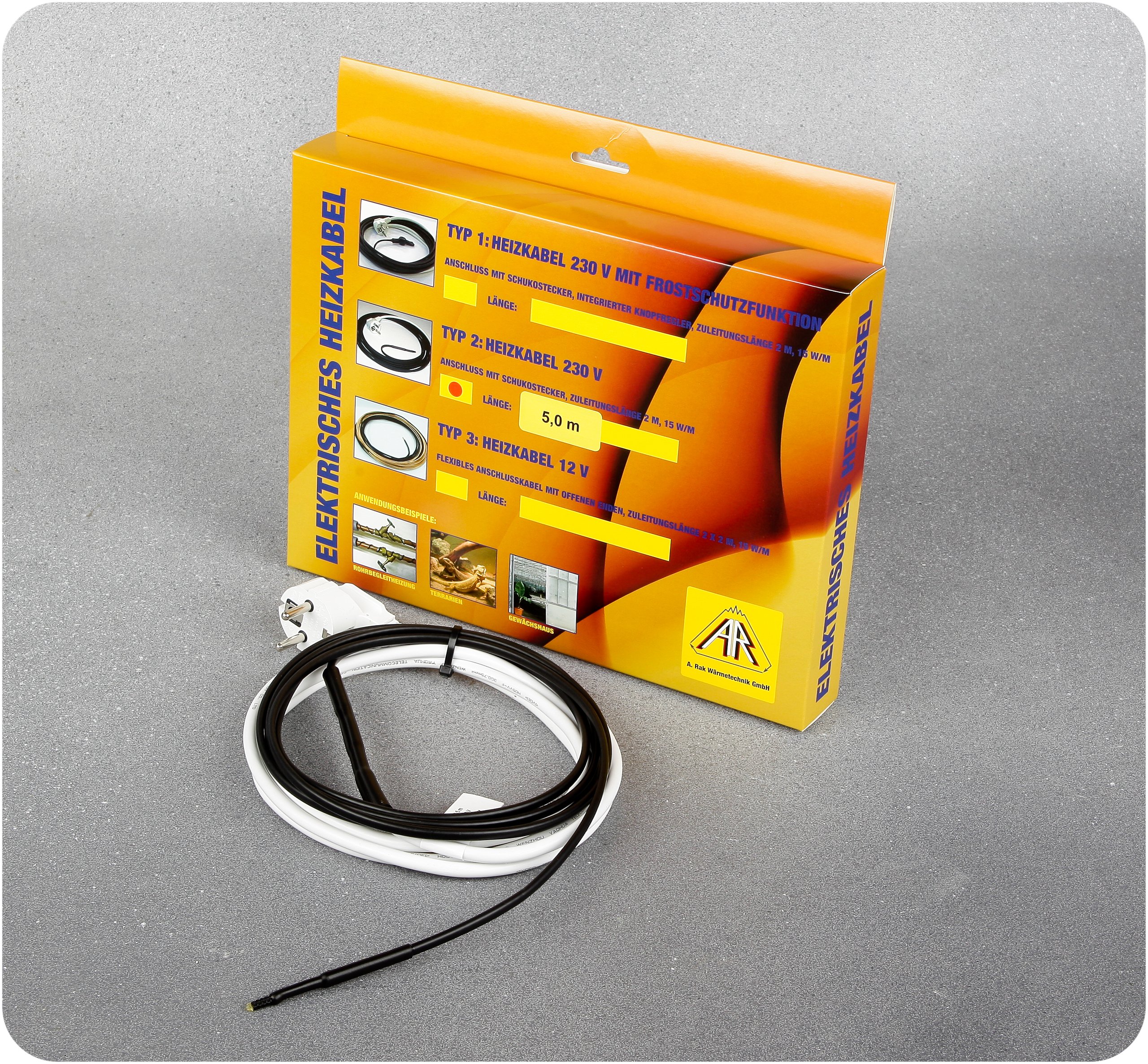 Arnold Rak HEIZKABEL 230 V, 25,0M