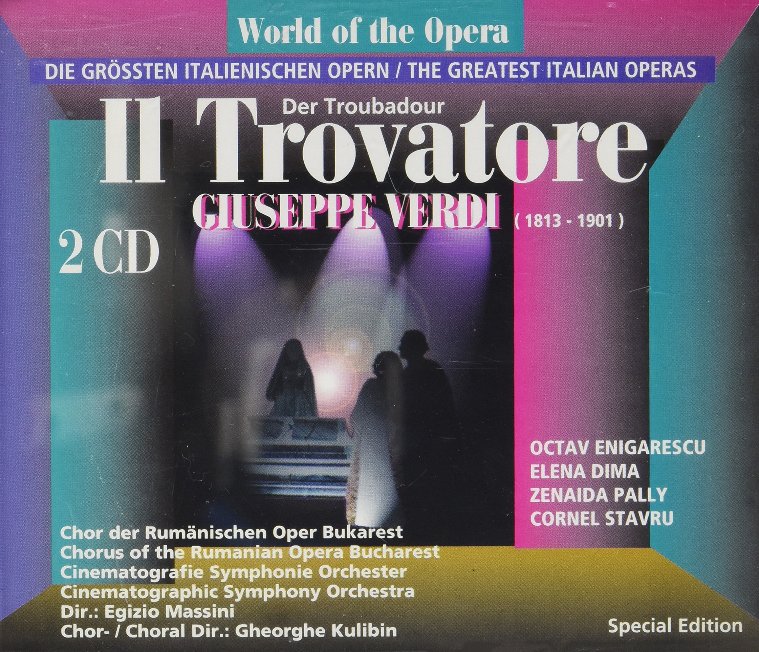 Il Trovatore ( World Of Opera,Bukarest, Elena Dima) (2CD) [Audio CD]
