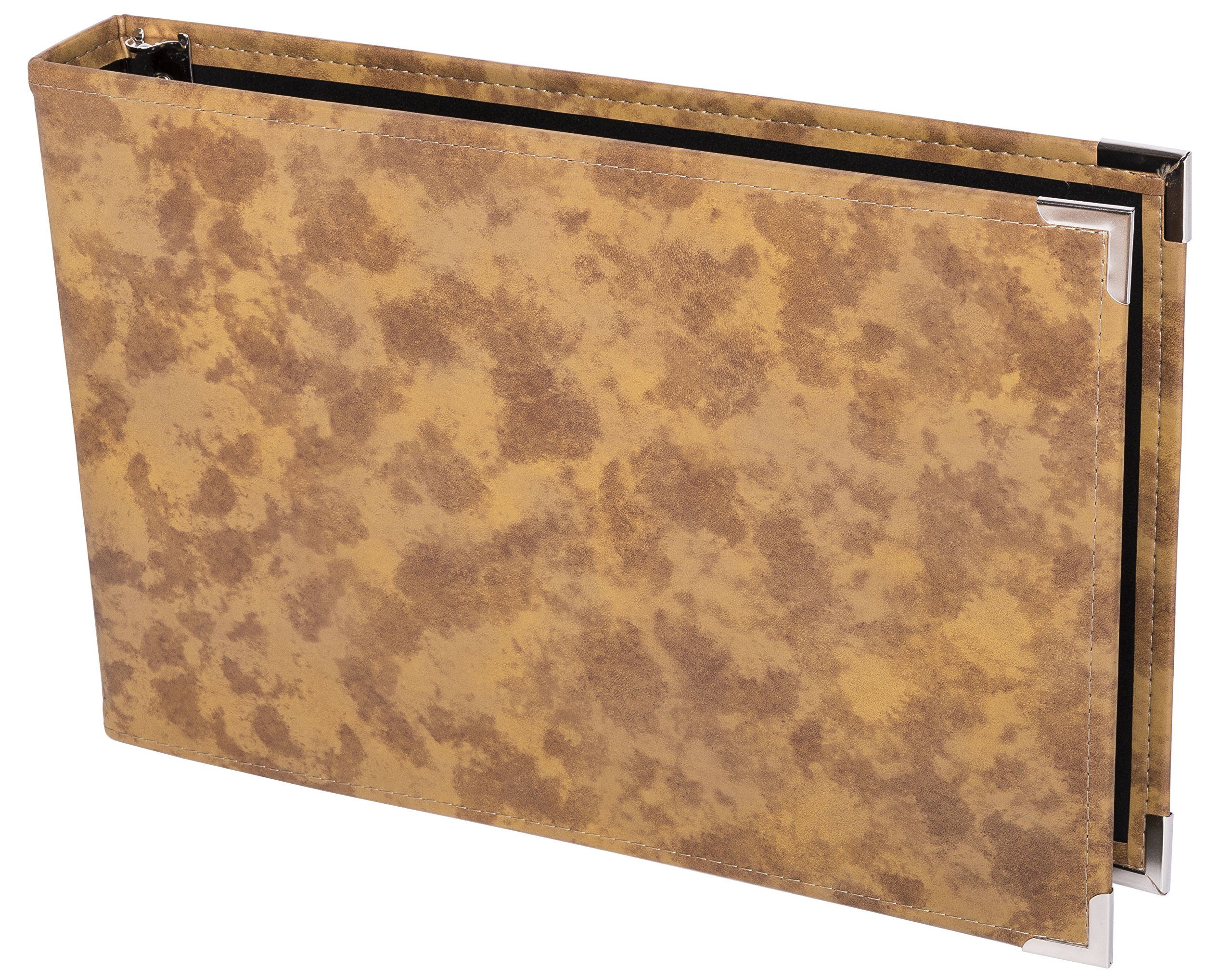 Davis Group Premium 3UP Business Check Binder Brown