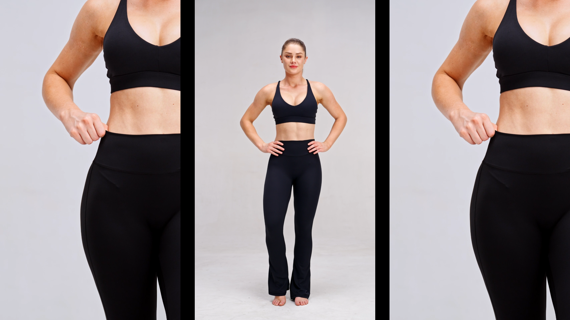 Amazon.com: Sunzel No Front Seam Mini Flare Leggings for Women