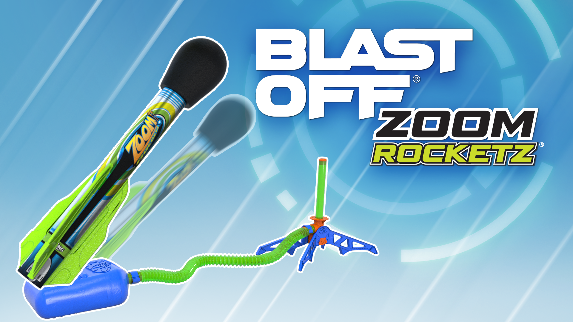 Amazon.com: Zing Zoom Rocketz - Adjustable Air-Powered Rockets