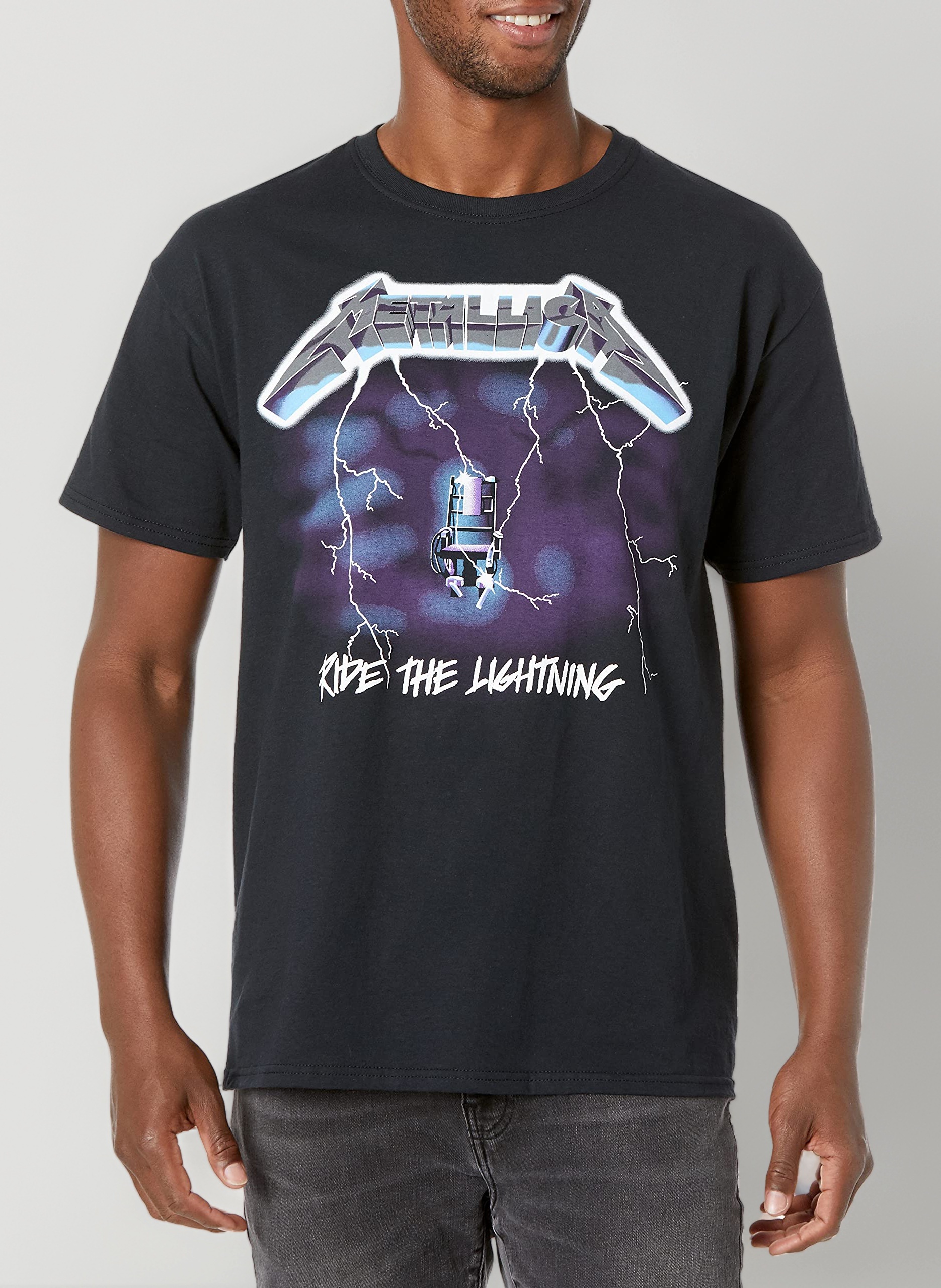 Metallica Unisex Ride The Lightning T-Shirt T-Shirt