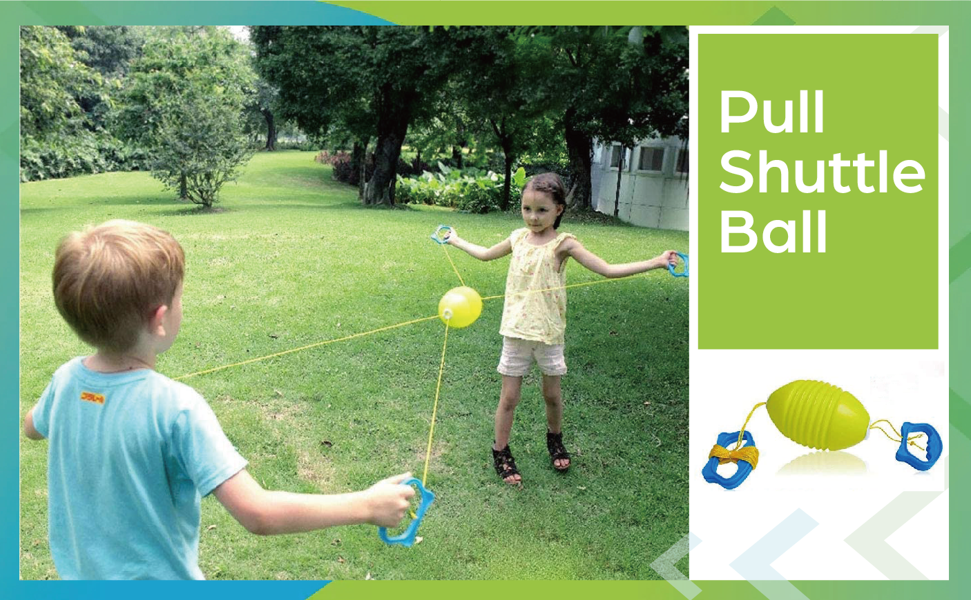 Generisch Pull The Shuttle – Jeu De Balle Glissante Interactive Avec Corde Et Poignée – Zoom Dynamique – Jouet De Coordination Pour Enfants Dès 3 Ans