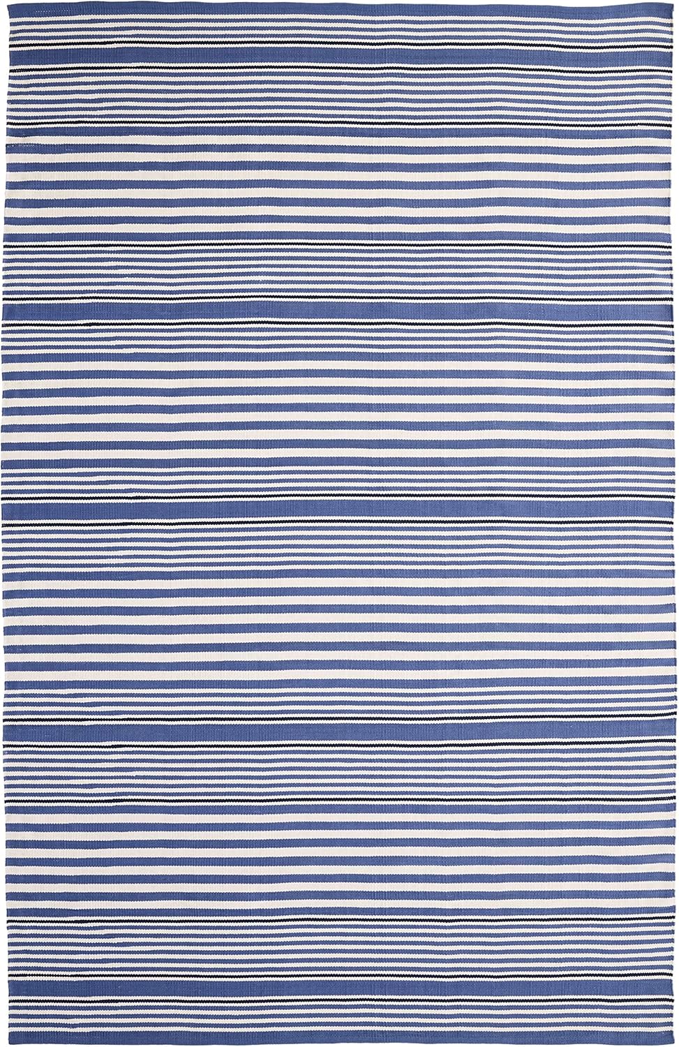 Dash and Albert Rugby Stripe Indoor/Outdoor Area Rug 3' x