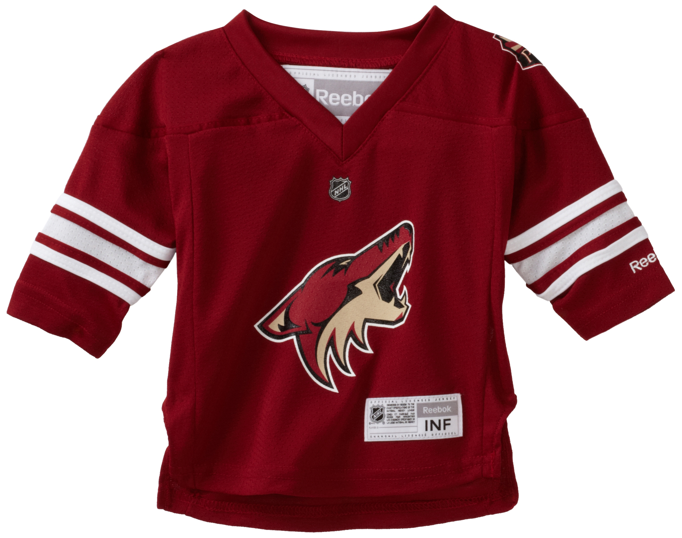 NHL Infant Phoenix Coyotes Team Color Replica Jersey - R52Hwbxx (Maroon, 12-24 Months)