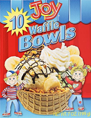 Joy Cone Cuencos para gofres, 10 unidades - Juego de 3