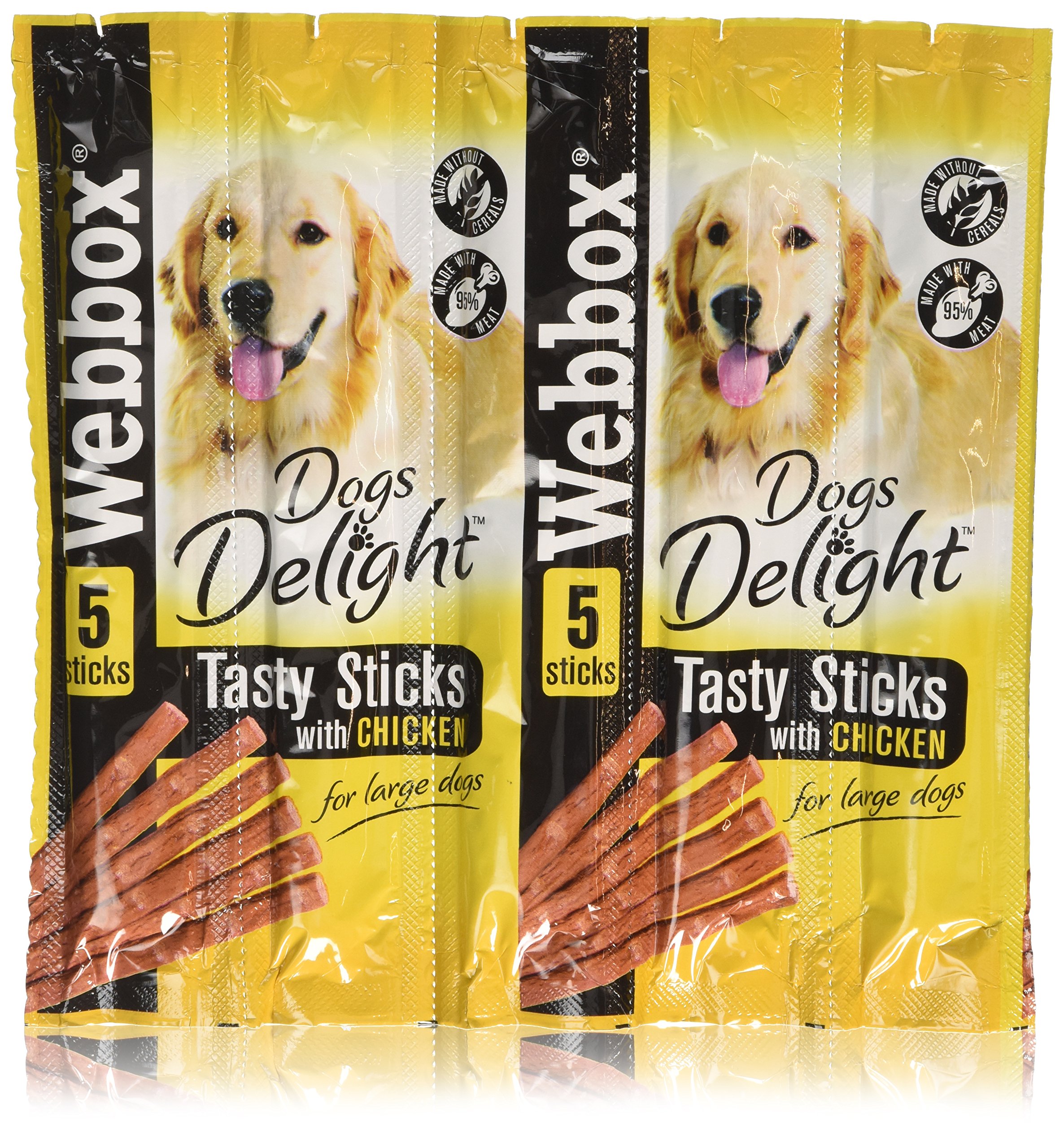 Webbox Dogs Delight Sticks Chicken 55g