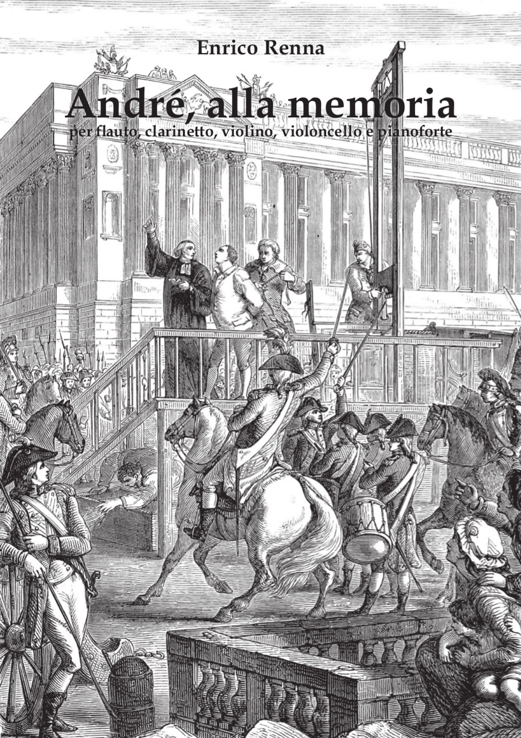 André, alla memoria per flauto, clarinetto, violino, violoncello e pianoforte (Italian Edition)