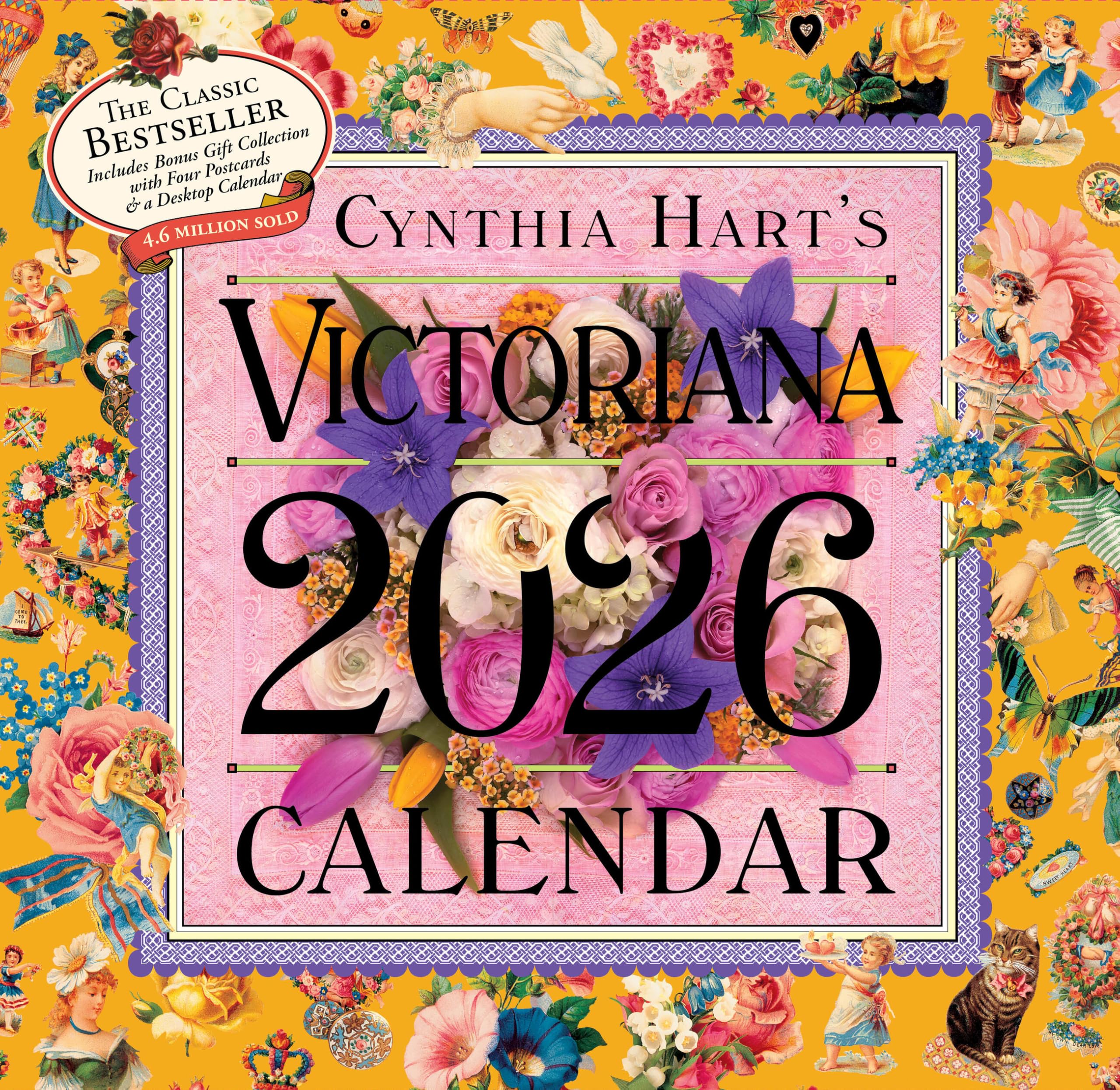 Amazon | Cynthia Hart's Victoriana Wall Calendar 2026 | Hart