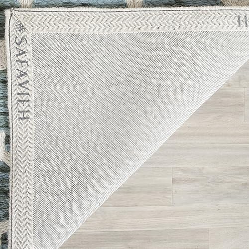 Miniatura 7 de Alfombra premium de lana hecho a mano, color marrón claro y marfil de la colección Safavieh Himalaya HIM121A, Lana