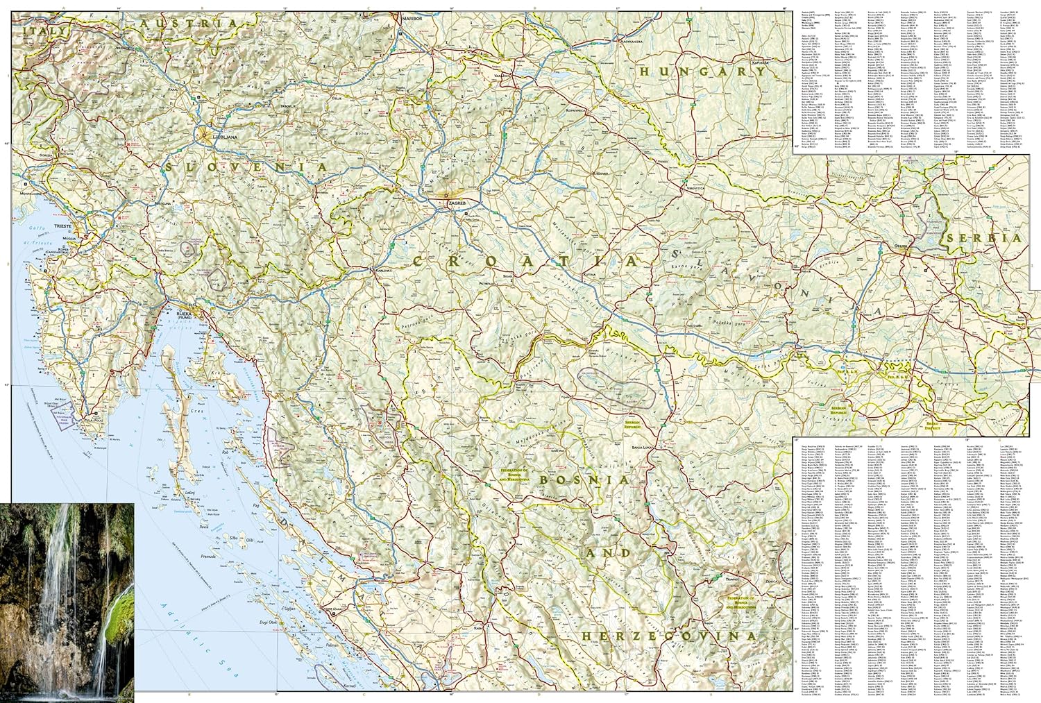 Croatia Map (National Geographic Adventure Map, 3324) - Image 5