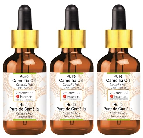 Huile de camélia contre la peau sèche avec applicateur en verre 300ml