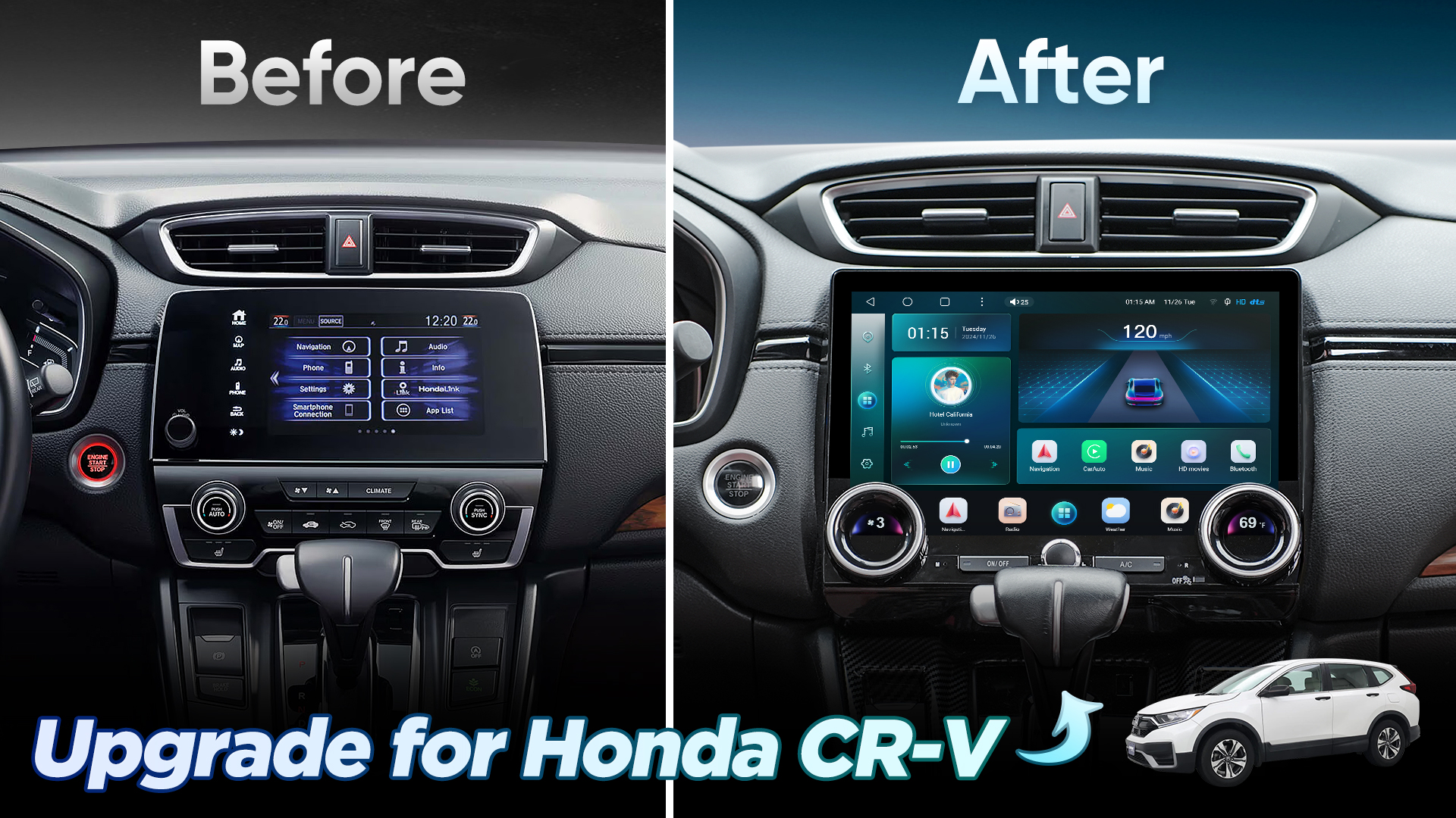 8Core 6 128G Car Stereo For Honda CRV 2007-2011 Wireless Carplay Android Auto 9 Inch 1280 720p Ips Touch Screen Radio Android Gps Wifi 32band Dsp Audio Bluetooth Swc Backup Camera&pid=nwqxnznmzg