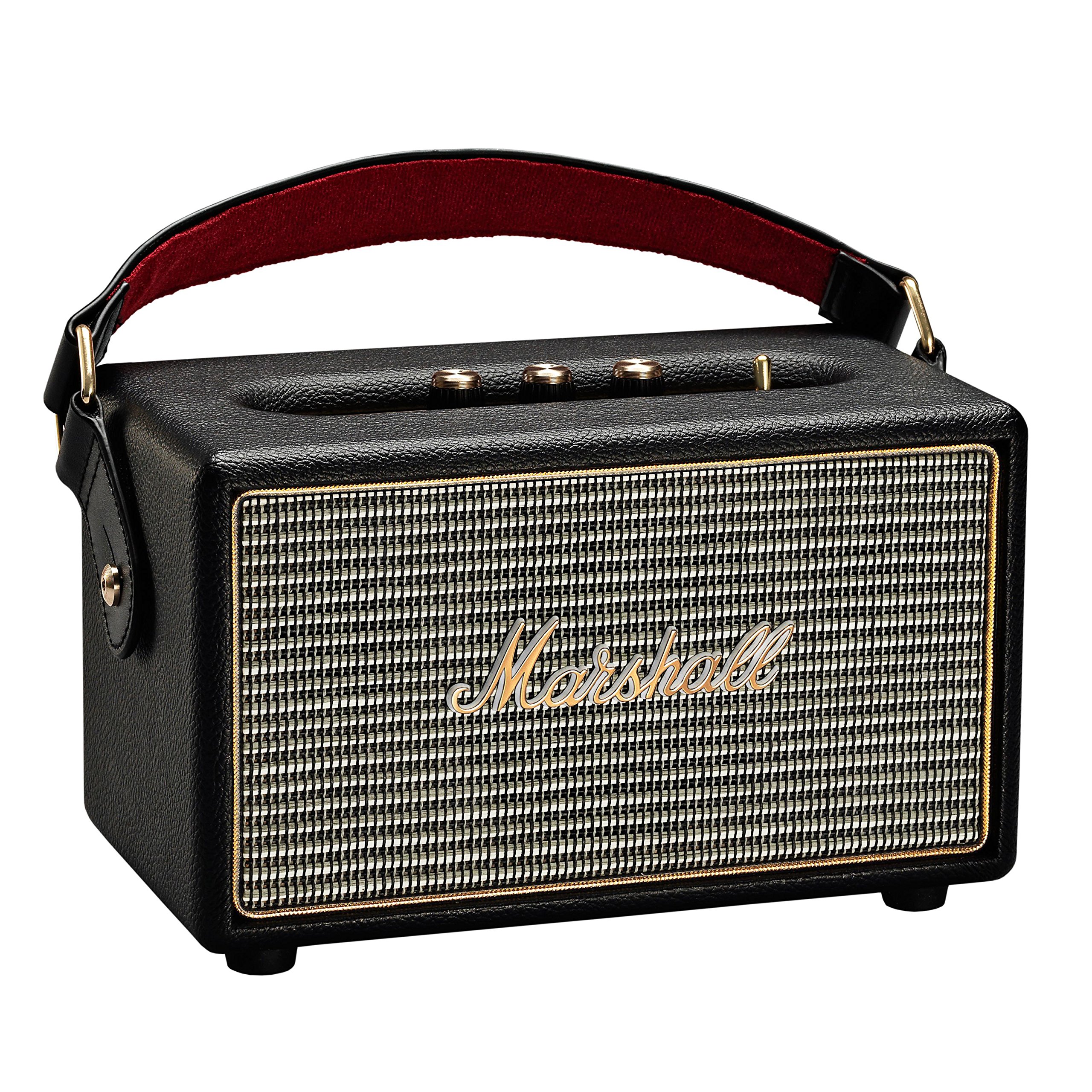 Marshall Speaker Kilburn Portatile a Batteria Bluetooth per MP3/Smartphone, Nero