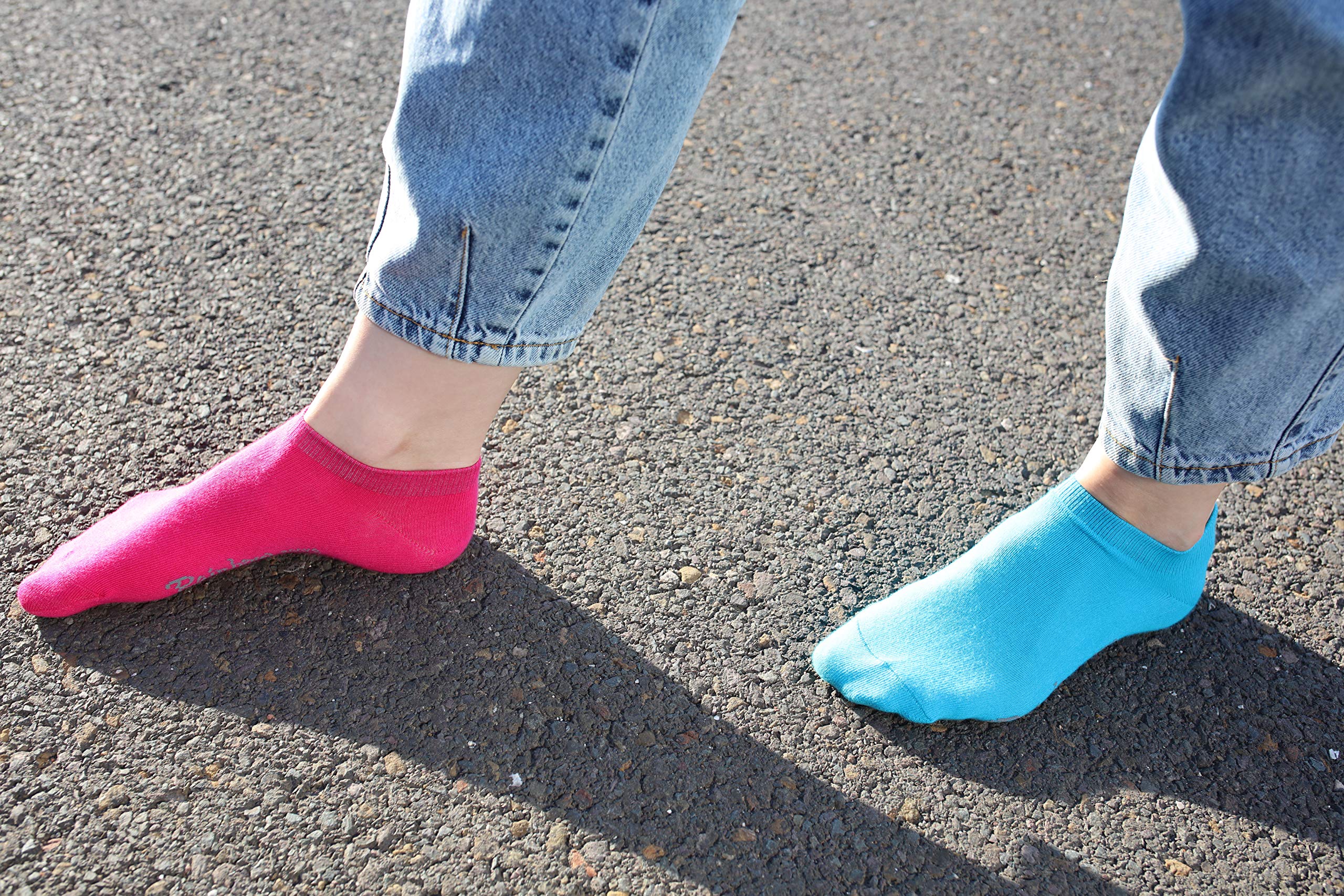 Rainbow Socks - Kolorowe bawełniane skarpety sportowe dla mężczyzn i kobiet