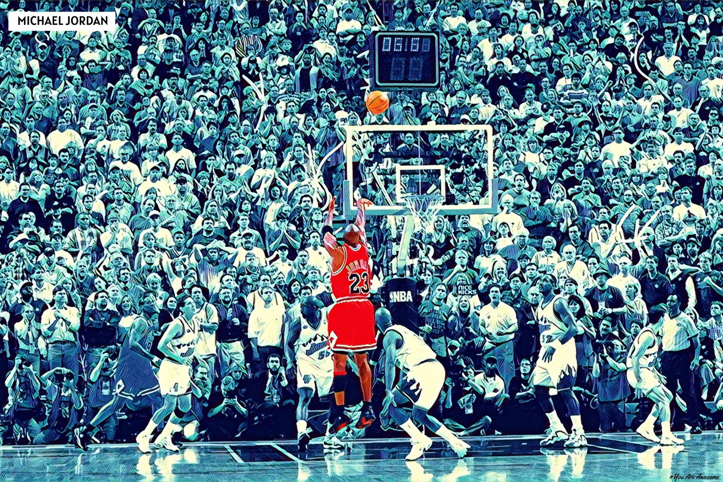 You Are Awesome - Michael Jordan Poster (18inchx12inch)