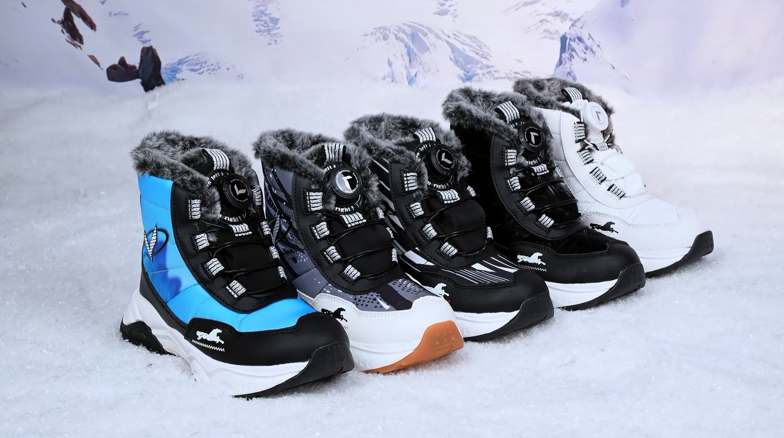 Amazon.com | JMFCHI SPORTS Kids Snow Boots Boys Girls Winter Shoes