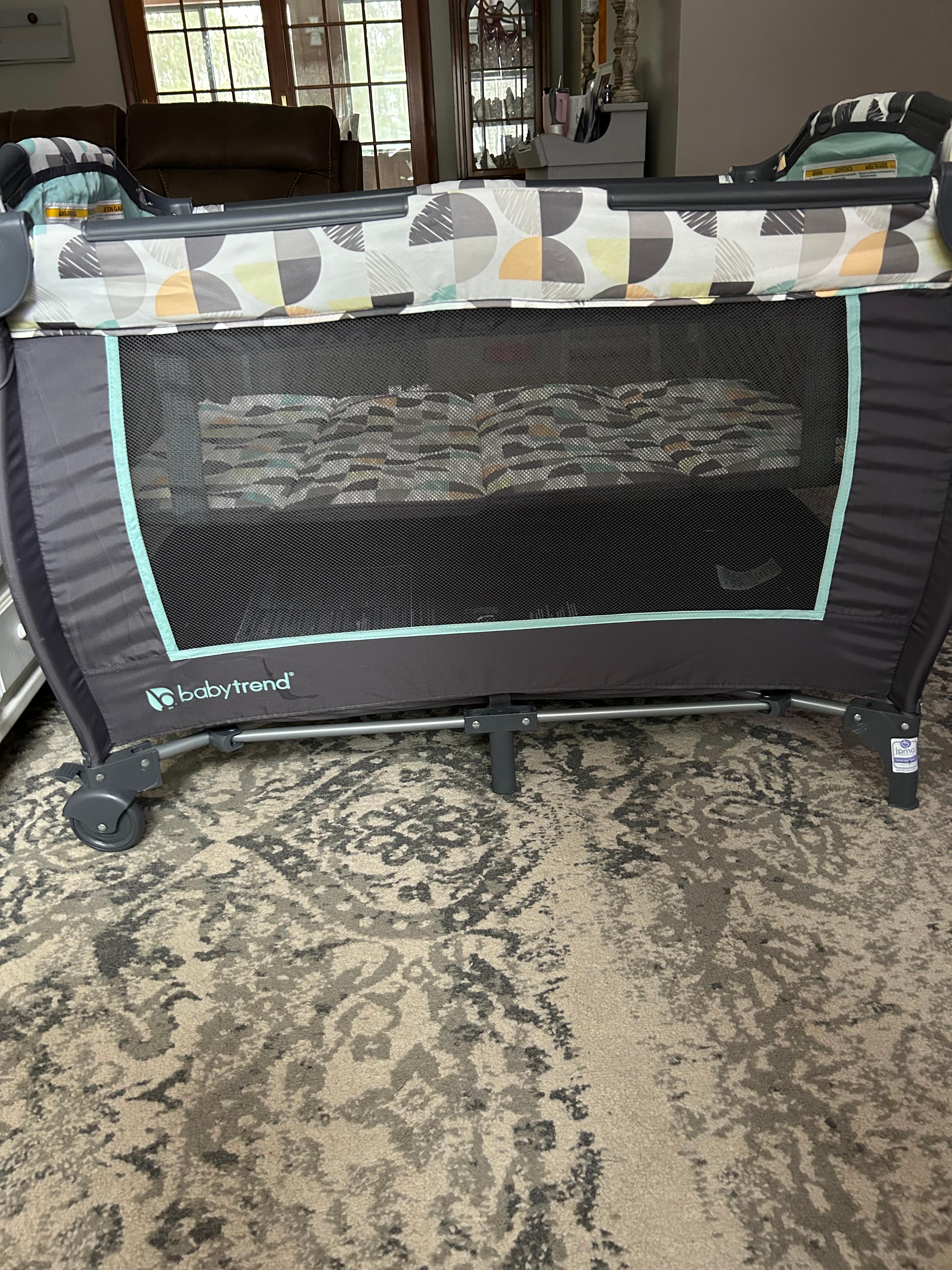 Watch Watch before you buy! Honest Review of the BabyTrend Nursery Center Playpen/Bassinet on Amazon Live