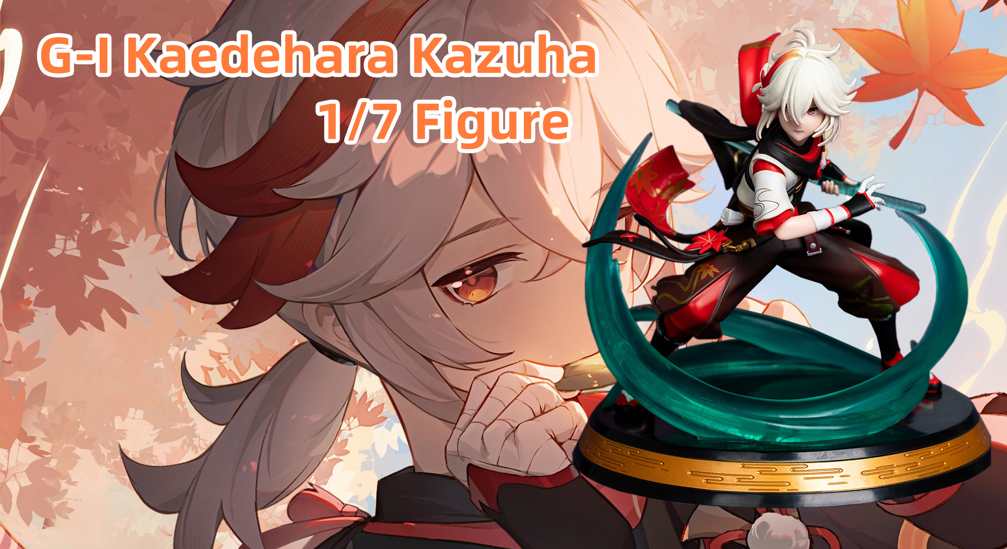 Amazon.com: RZAHUAHU G-I Kaedehara Kazuha 1/8 Figure PVC 18CM