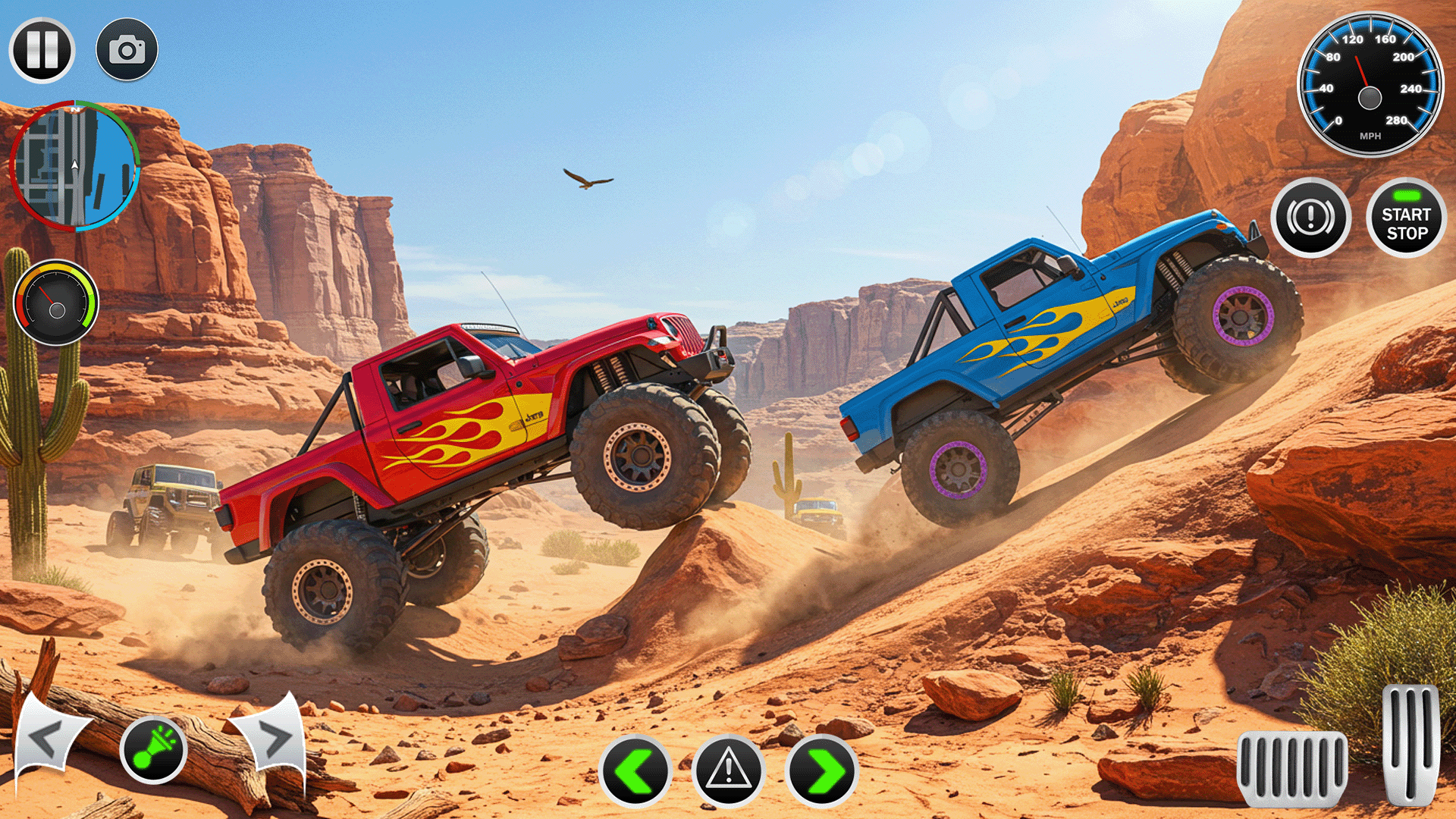 Offroad Outlaws Jeep Driving Hill : Off-road Car Track Racing Games ...