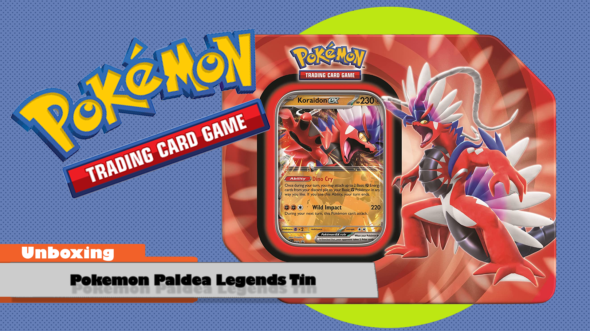 Watch Unboxing The Pokemon TCG&colon; Paldea Legends Tin on Amazon