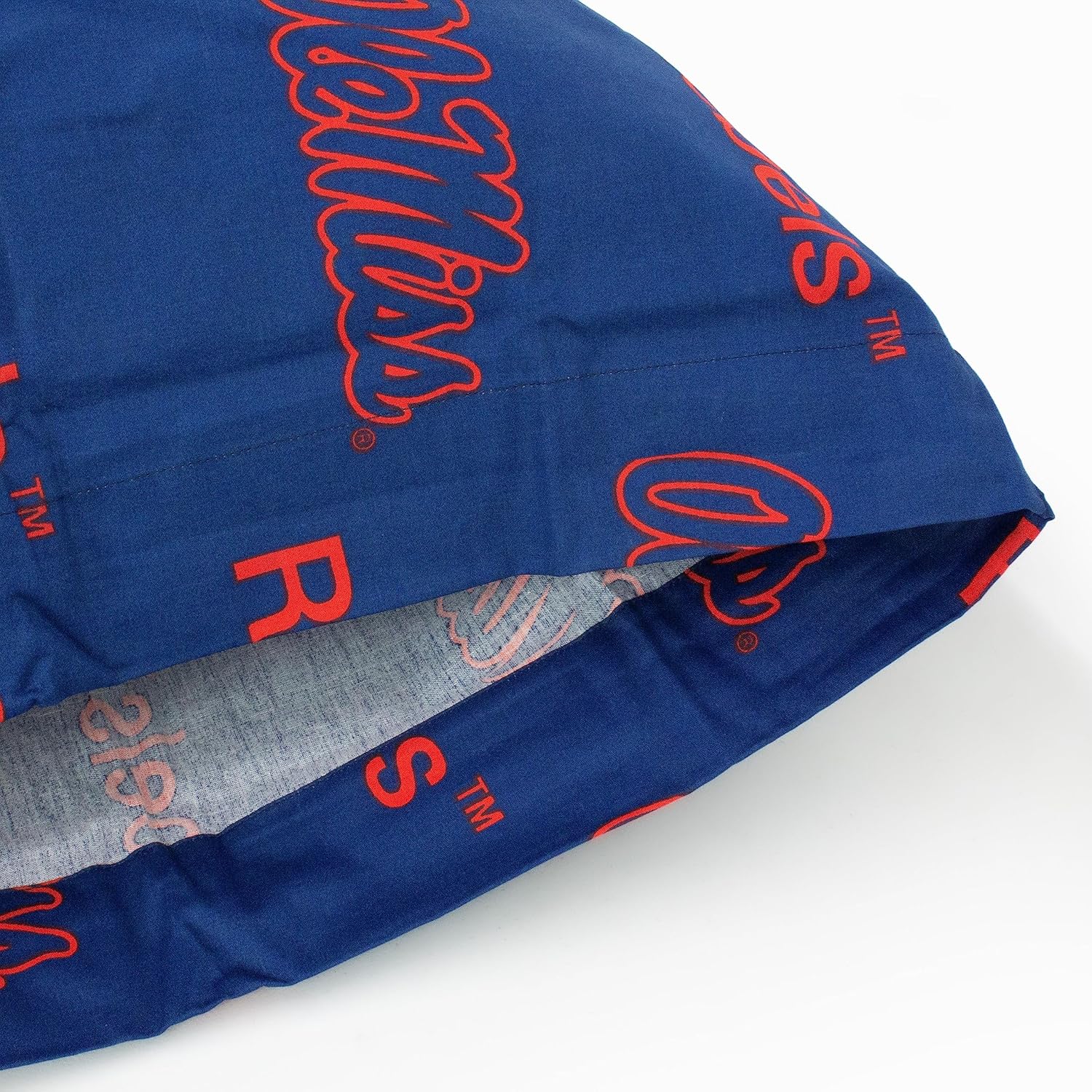 College Covers Everything Comfy Ole Miss Rebels Pillowcase, Body Pillow, 20" x 60", Includes 1 Pillowcase