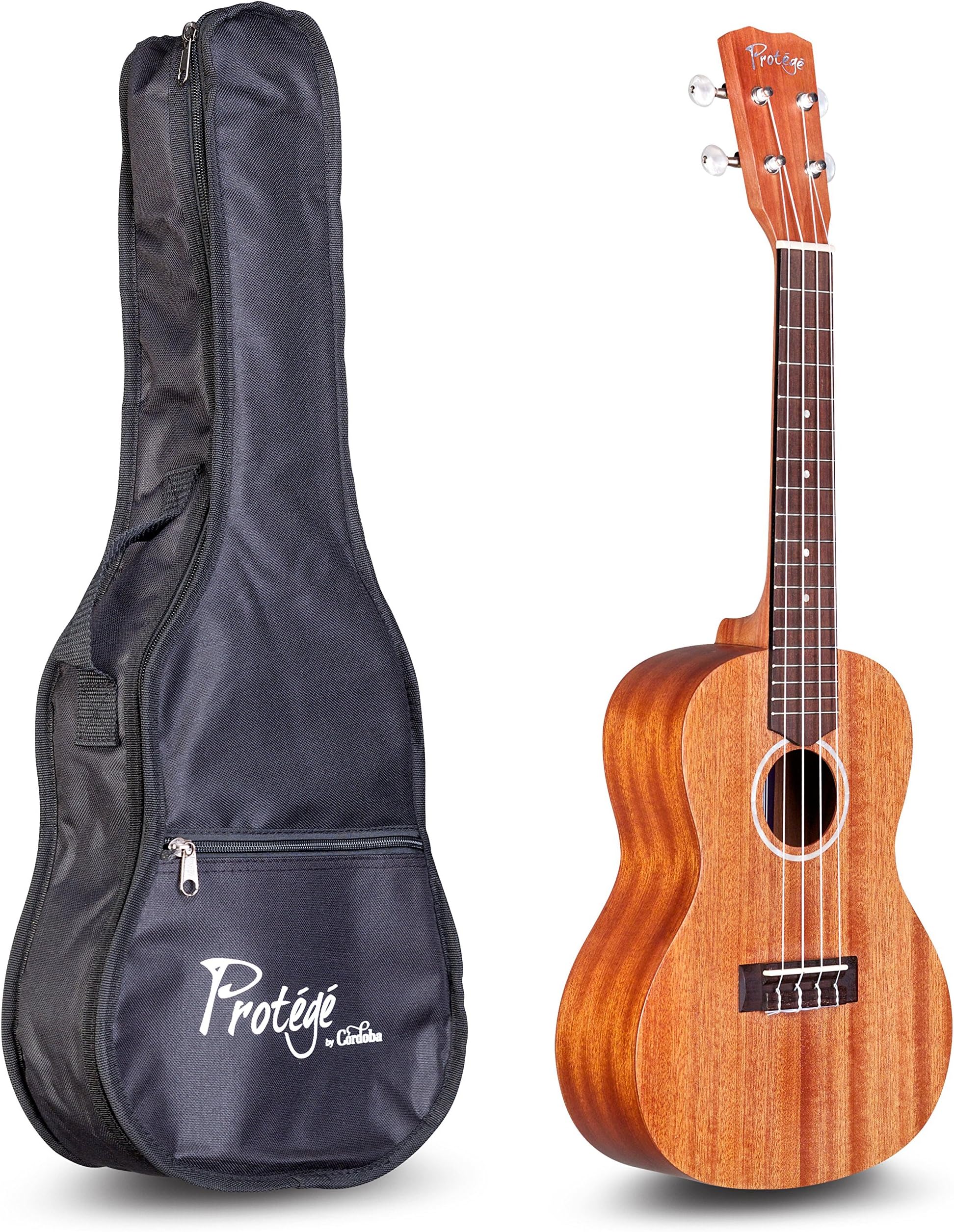 Protege by Cordoba U100SM Soprano Ukulele Bundle (Amazon Exclusive)