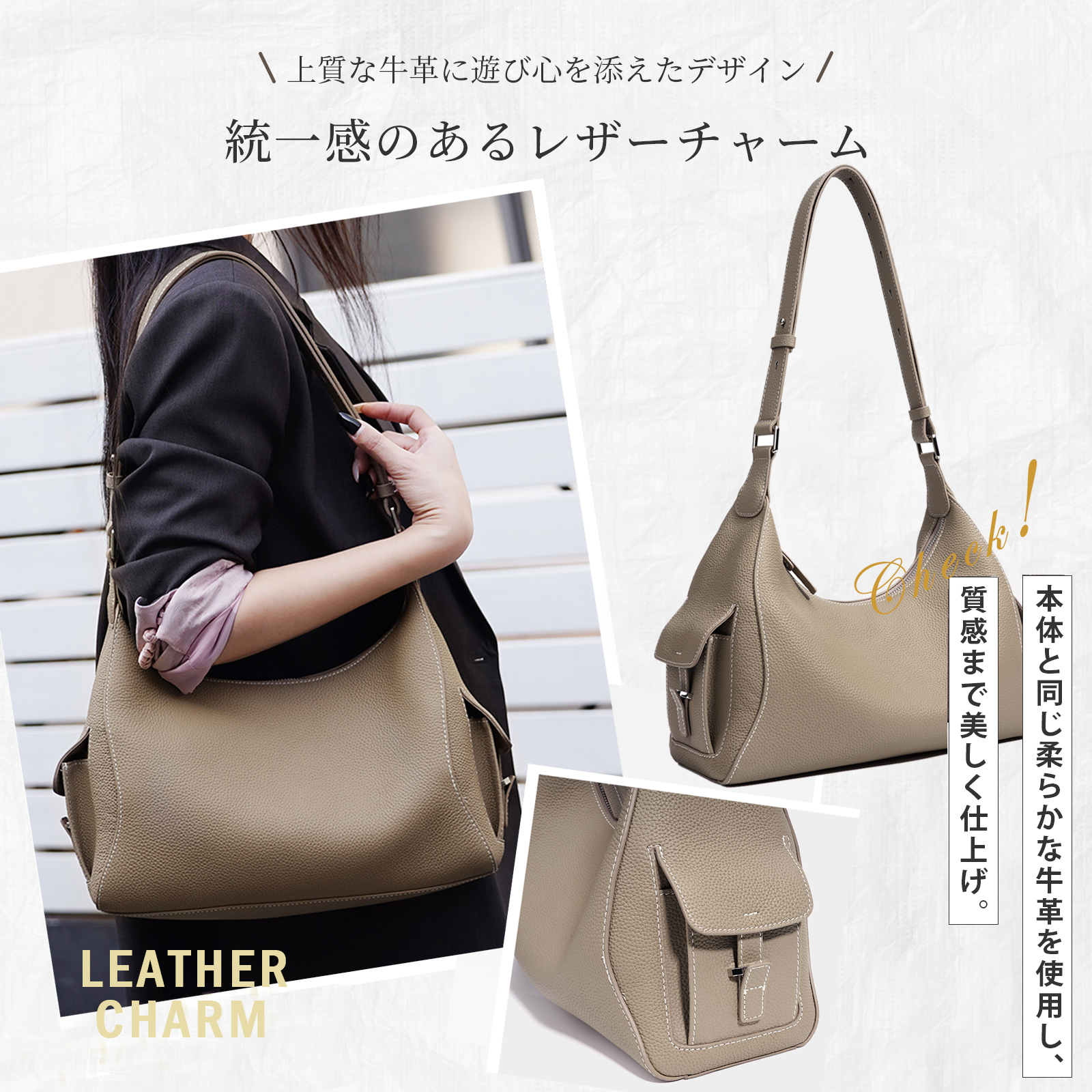 Amazon | [ArtsEye] 3WAY 軽量 自立 通勤 本革ショルダーバッグ 