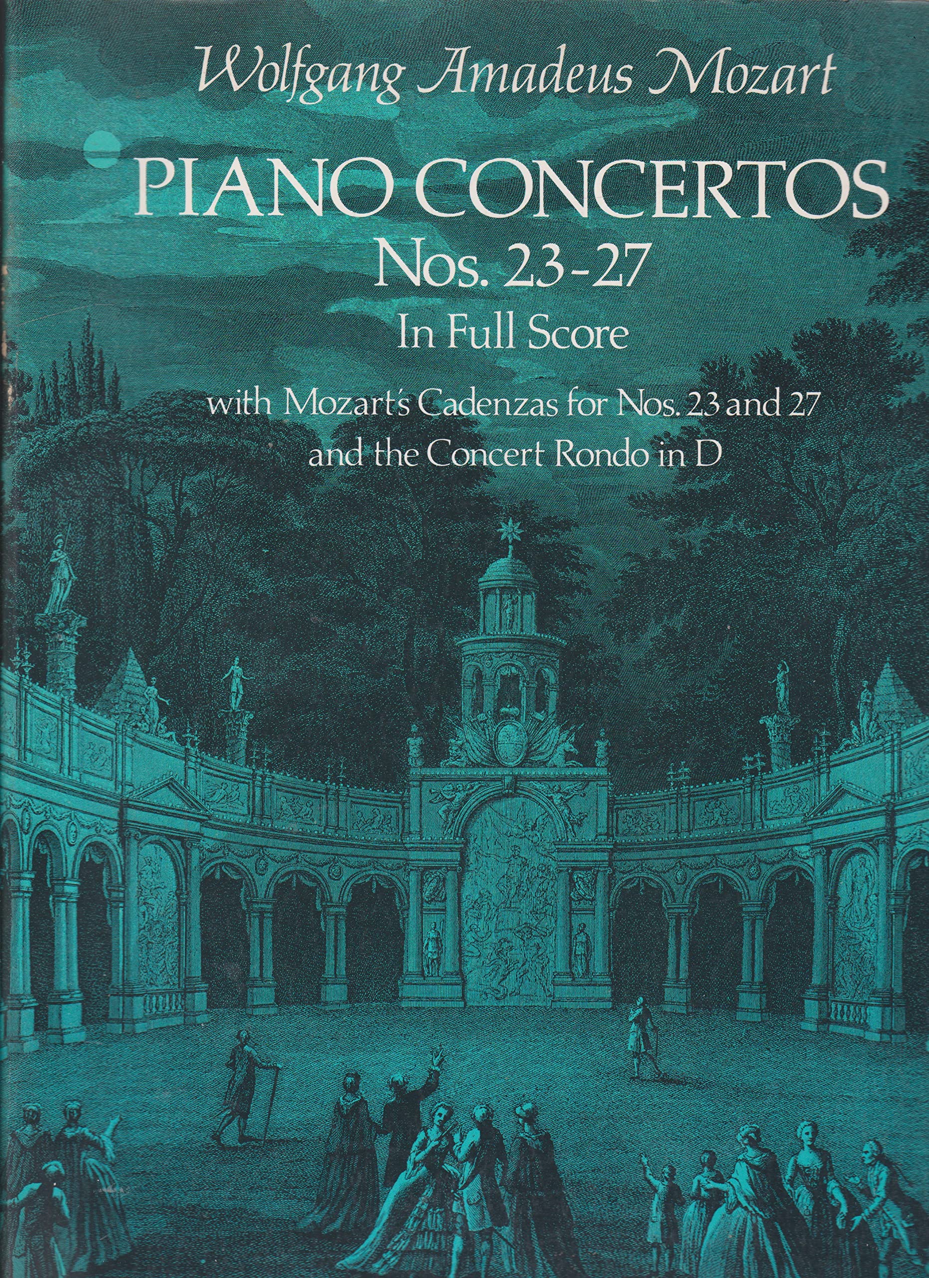Piano Concertos Nos. 23-27 in Full Score (Dover Orchestral Music Scores)