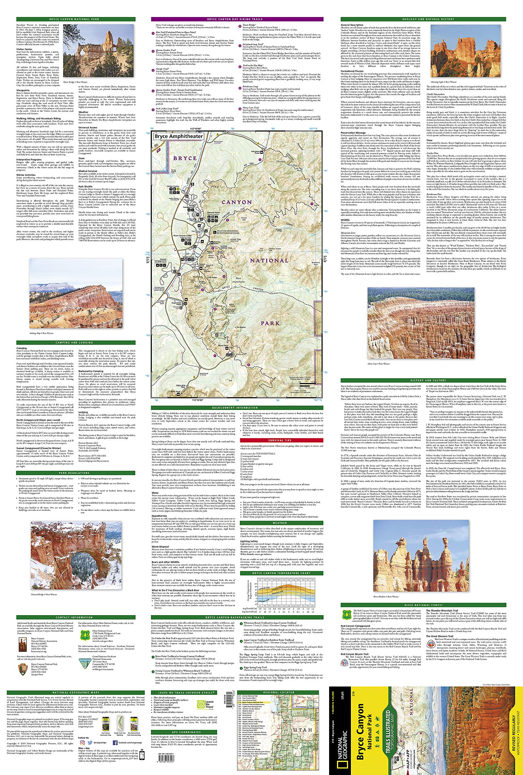 Utah National Parks (Map Pack): Trails Illustrated Maps (National Geographic Trails Illustrated Topographic Map)