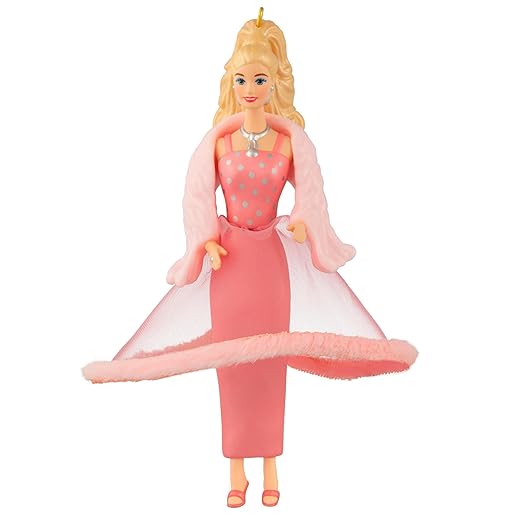 Hallmark Keepsake Christmas Ornament 2025, Barbie Pink & Pretty, Gifts for Barbie Fans