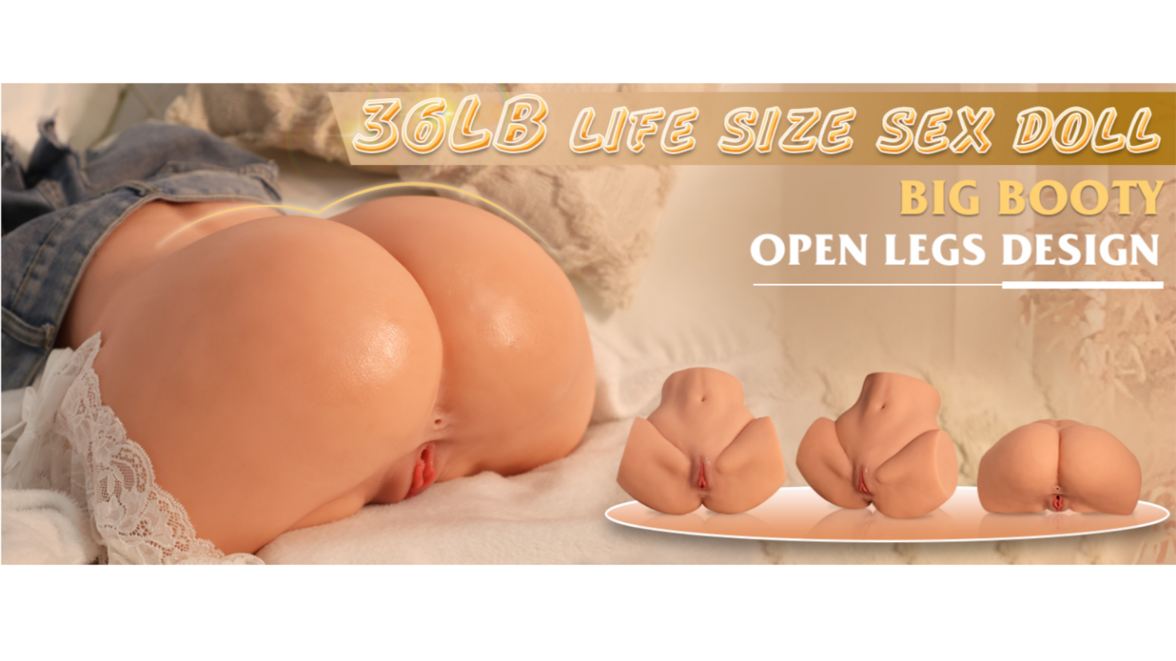 Watch 36LB Big Butt Sex Doll on Amazon Live