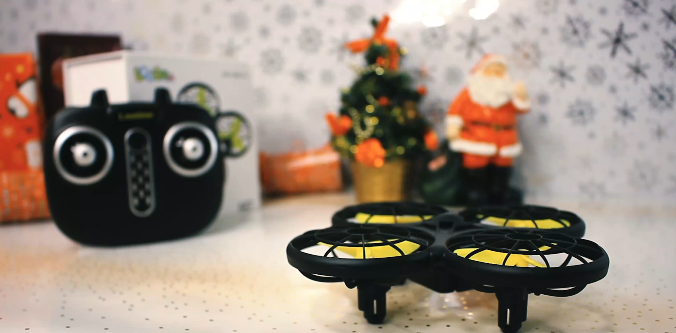 Drone Pour Enfants Loolinn - Anti-Collision Automatique - Sécurisé Avec Coque - 2 Batteries (14 Min Vol)