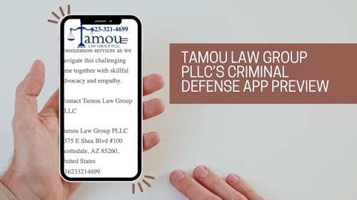 Criminal Defense Attorney Scottsdale AZ Tamou Law Group PLLC