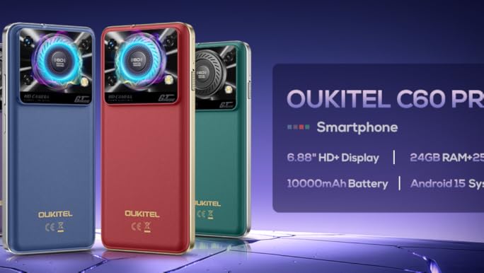 OUKITEL C60 PRO 2台セット！購入不可 Amazon | [Android 15] OUKITEL C60 Pro SIMフリー スマホ 本体