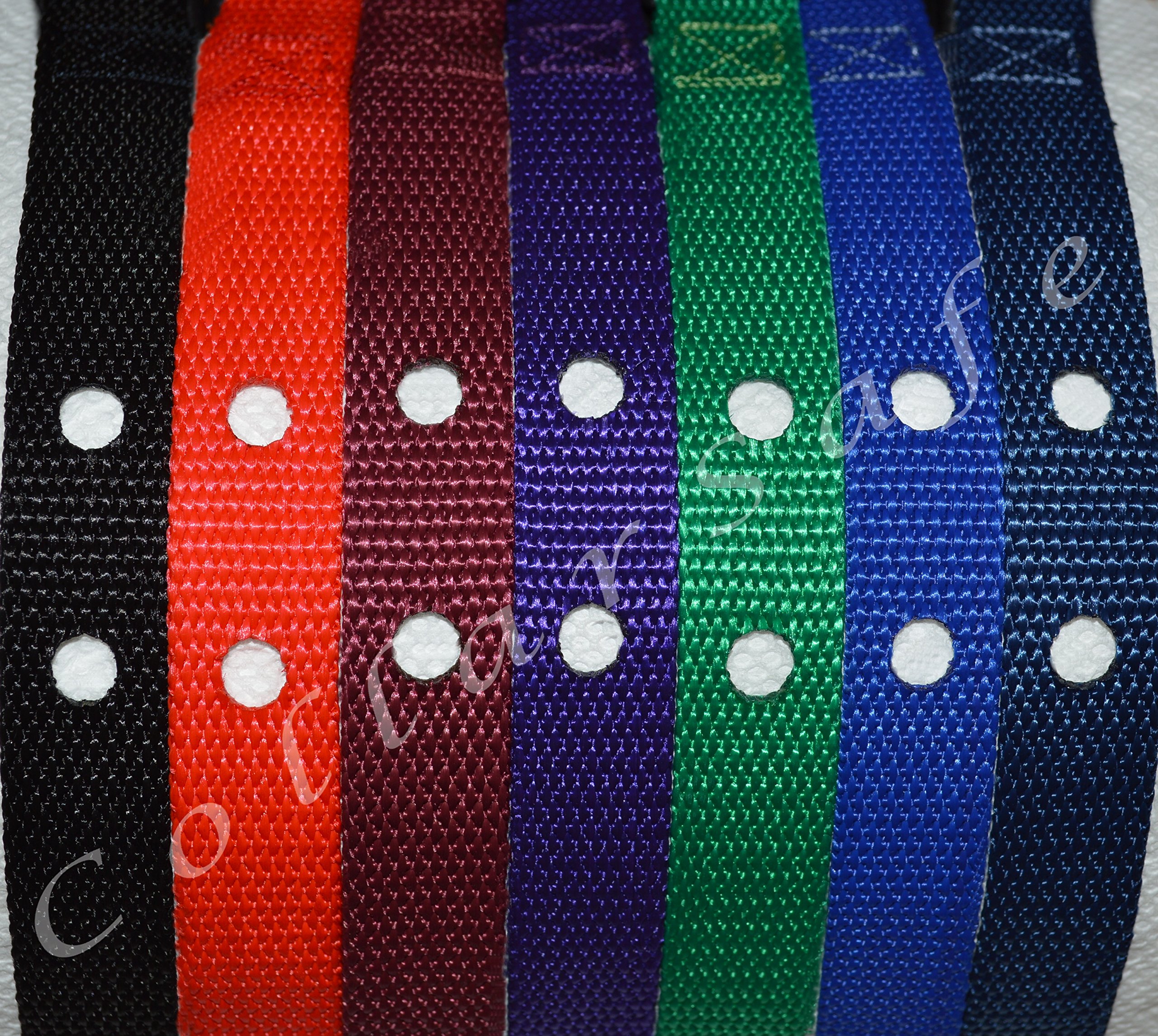 CollarSafe 3/4" Wide Basic Economical Replacement Collar - FITS PetSafe PIF-275, Microlite & Many Other Modules Requiring 2-Holes 1-3/16” Apart to Attach – PLS Read Listing - View Photos