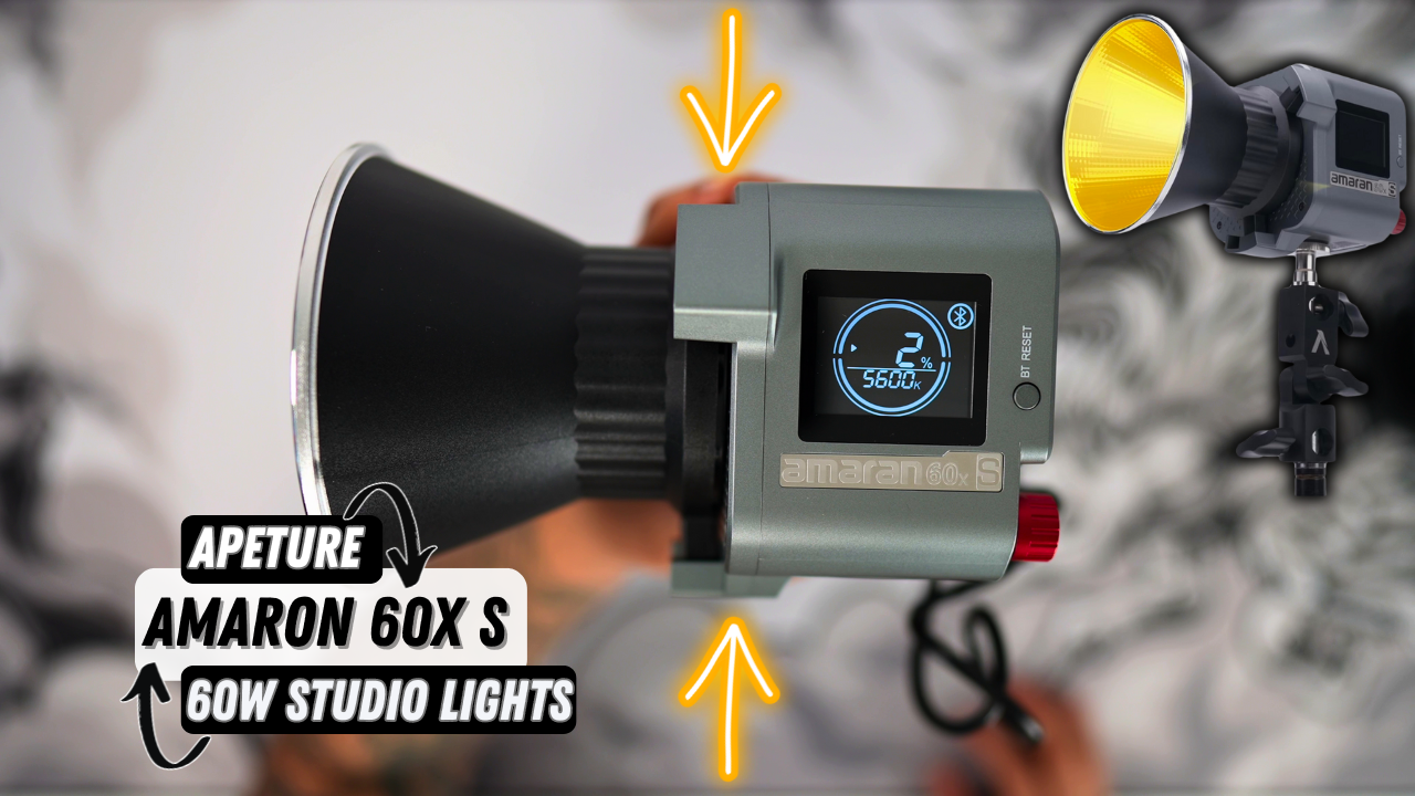 Watch Aputure Amaran COB 60xS LED Studio Light on Amazon Live