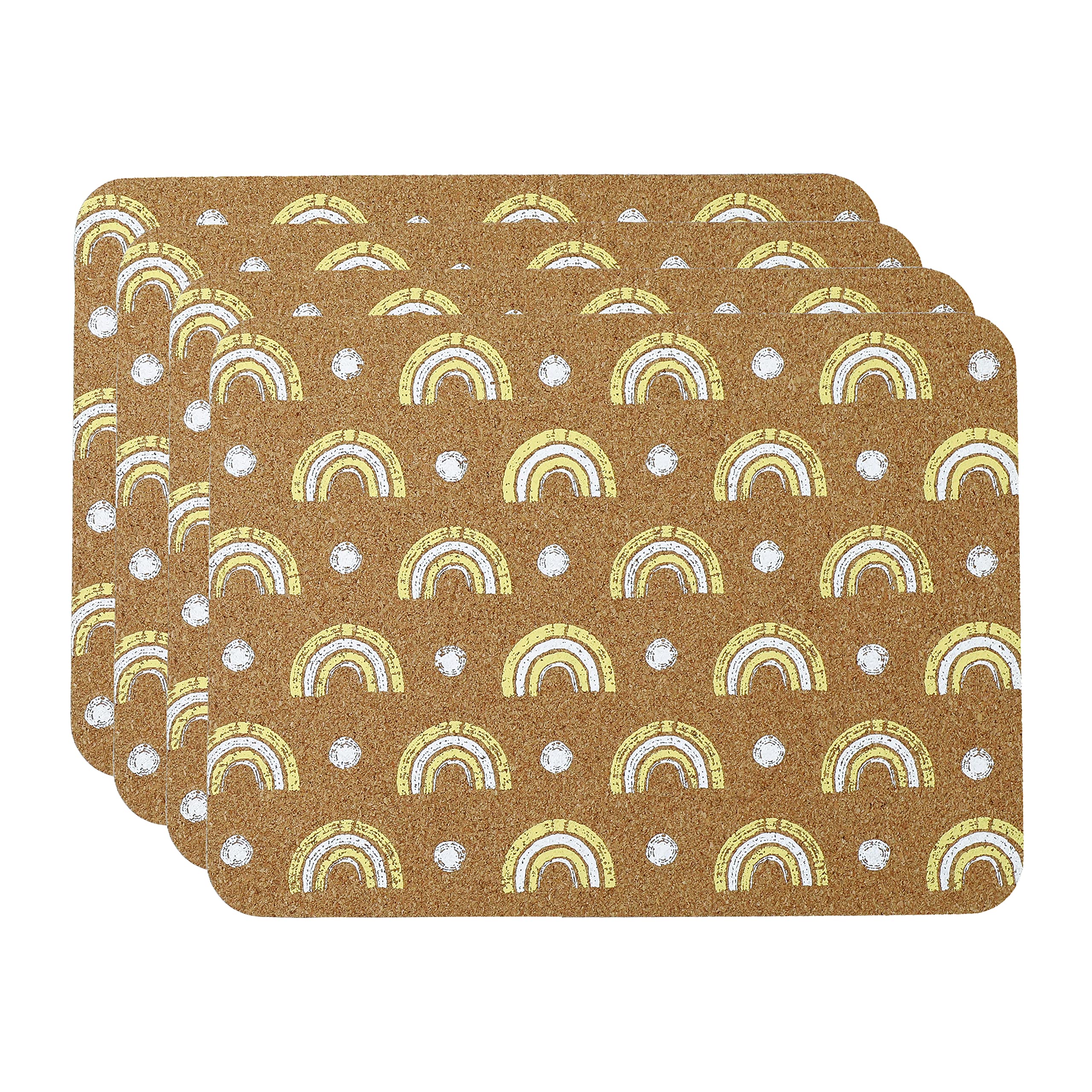 Creative Tops Wine Premium Lot De 4 Sets De Table Avec Dos En Liège